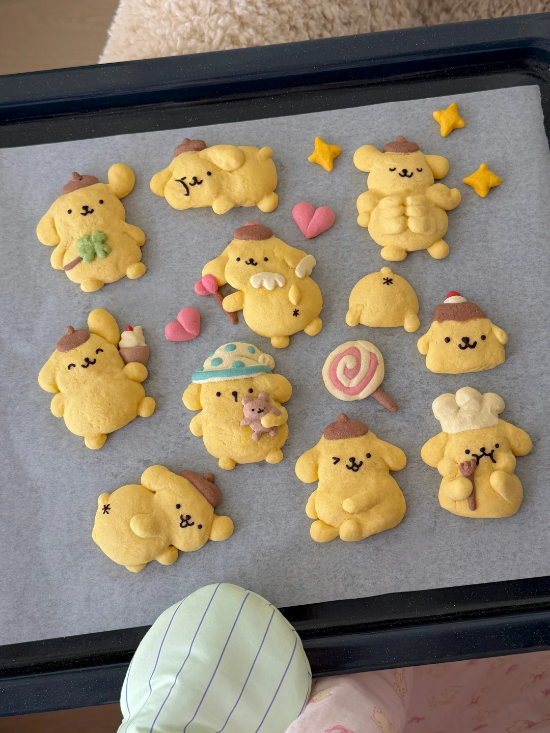 💛૮ • ﻌ - ა布丁狗曲奇饼干🍪🩷