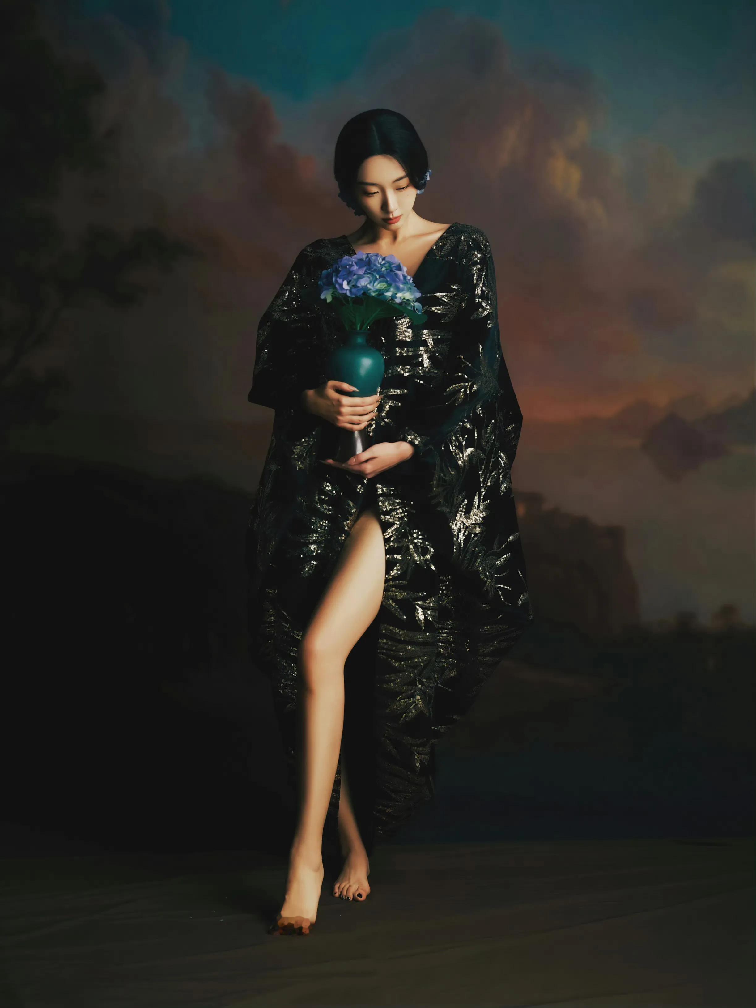 美女模特 | 新中式古韵的写真🖼️东方佳人的幽情雅韵