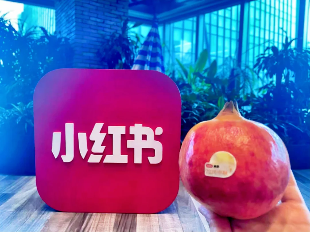中秋节小红书的所有员工都吃上我家石榴啦！