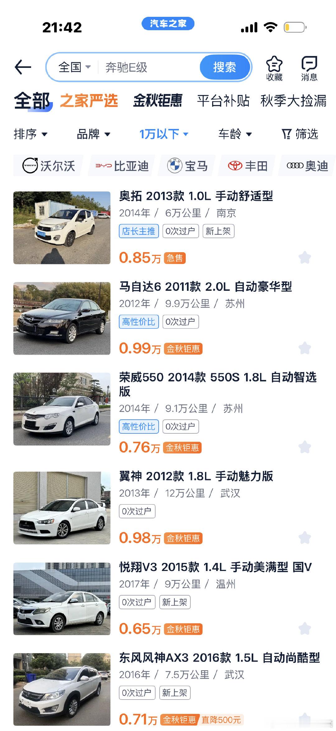 #一万块的威力被严重低估了#
其实一万块钱都能买一辆遮风挡雨的车了[允悲] ​