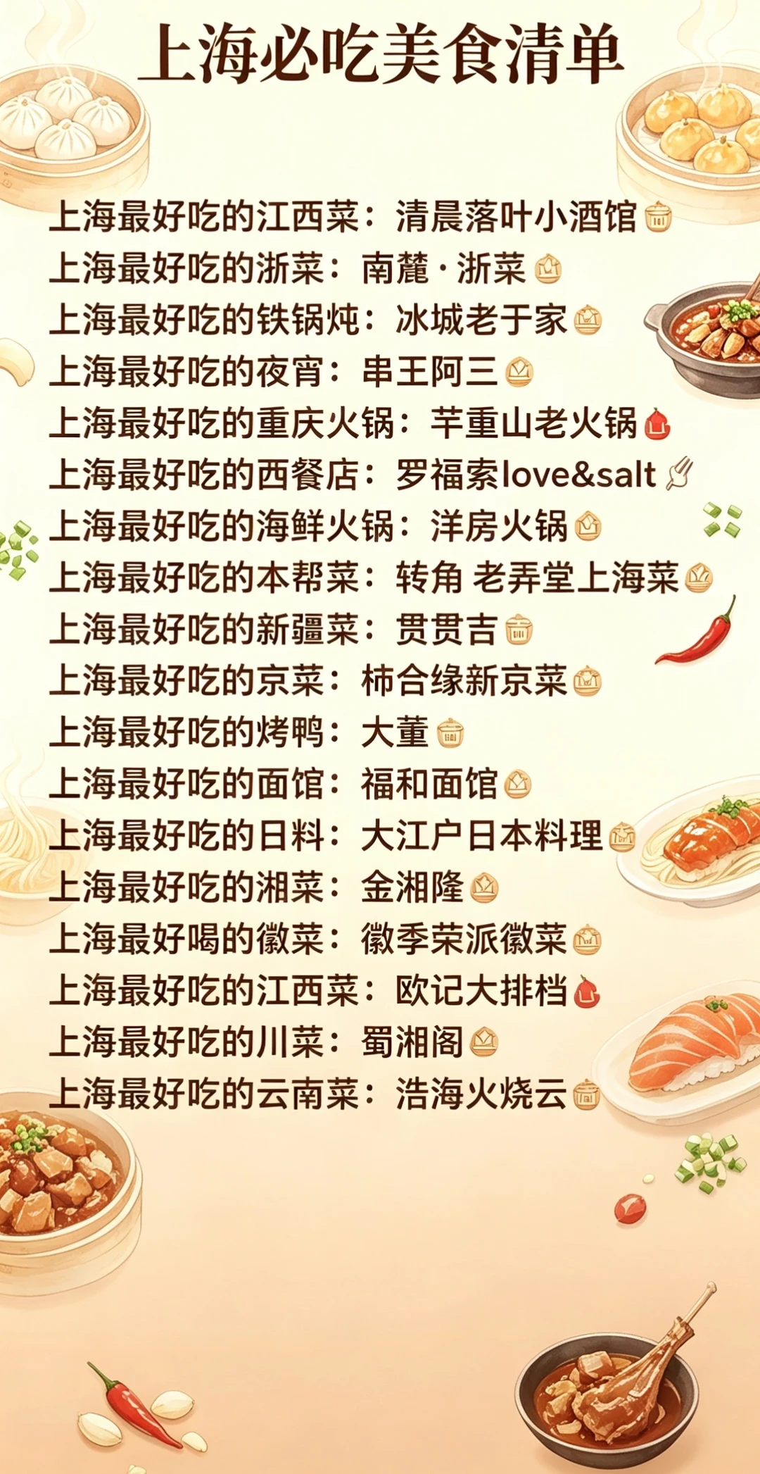 谁说上海没有好吃的？