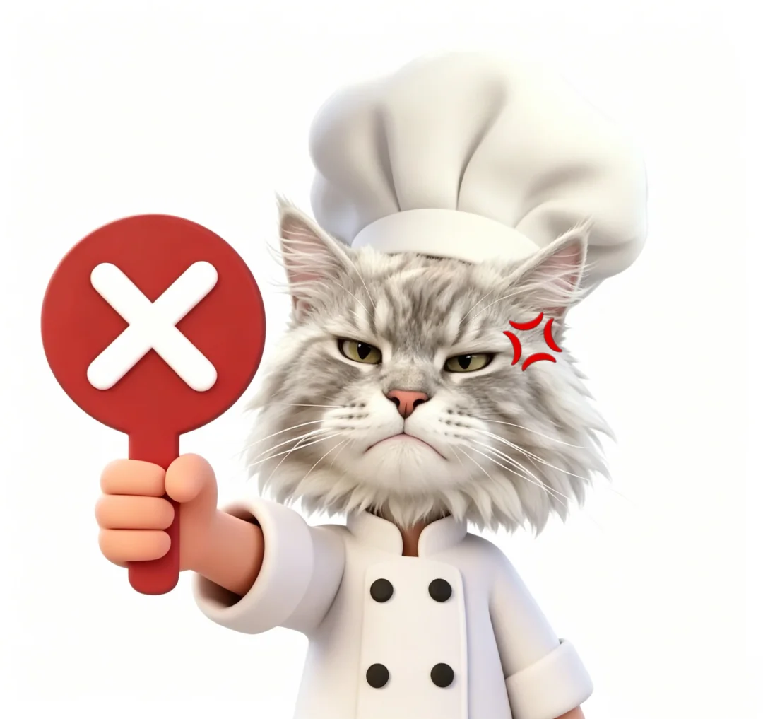 小猫觉得不行❌ON！