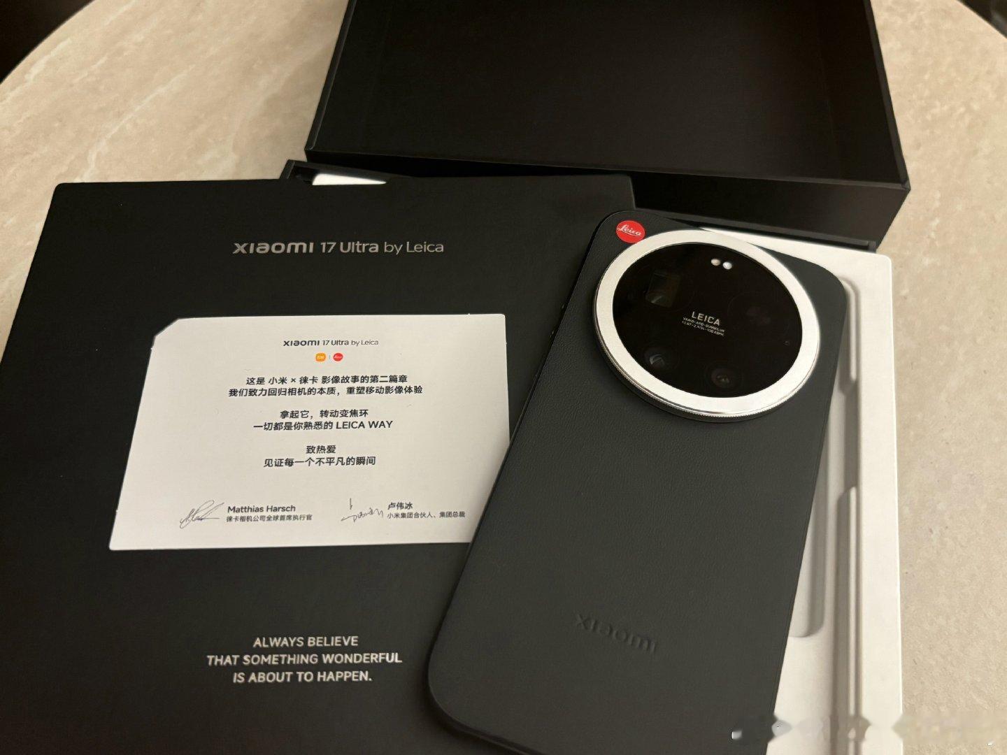 被喜欢摄影的男友种草的小米，拥有了拍照出片神器—小米ultra17徕卡版[点赞] ​