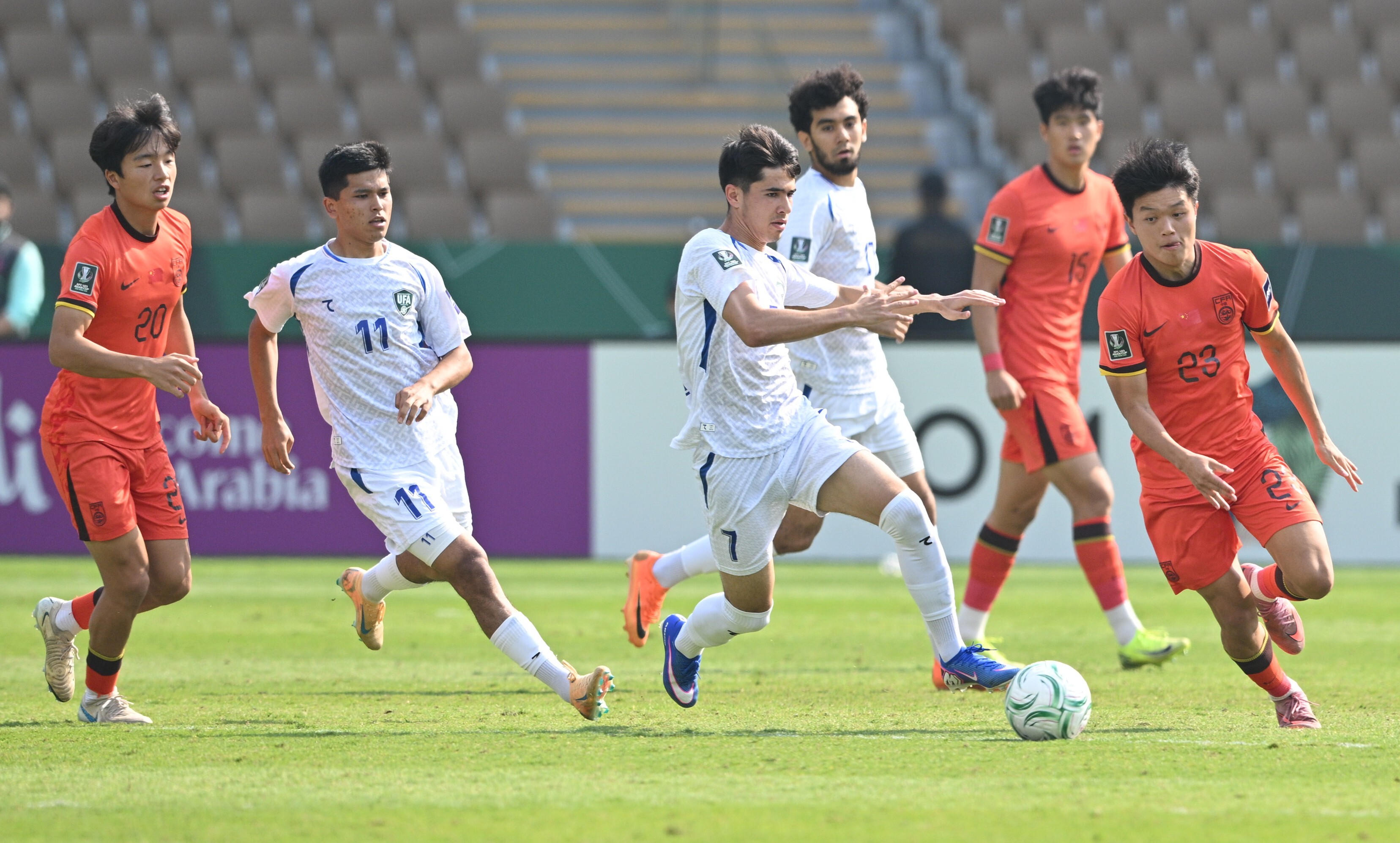 4-2！2-0！U23国足今年内已两胜乌兹别克，三番战再赢=拿铜牌