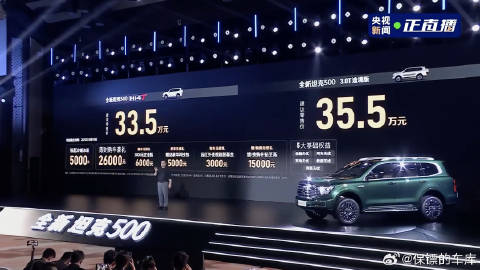 全新坦克500上市省流：<br /><br />♦️售价<br />-...