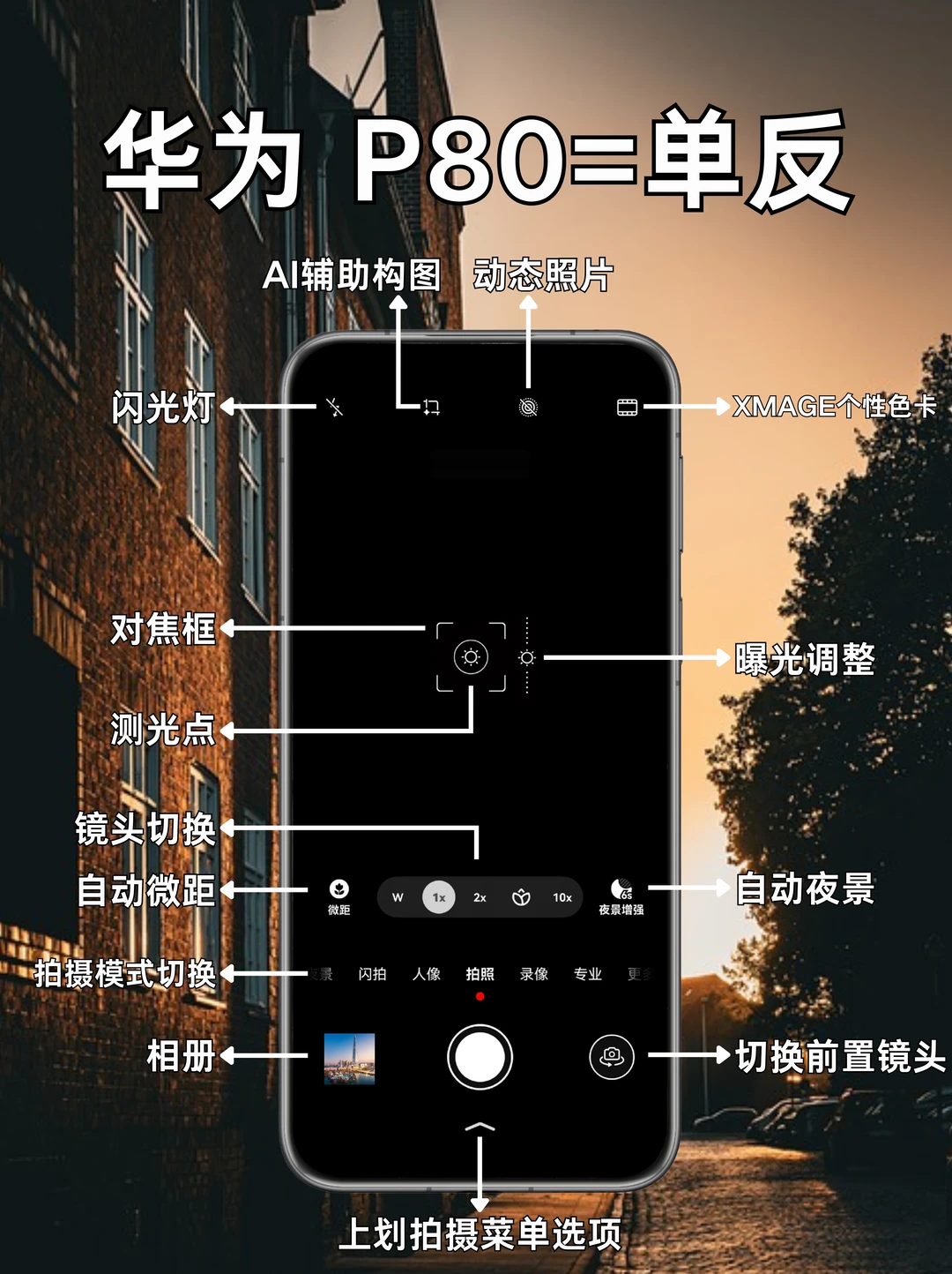 华为Pura80 Ultra拍照说明书❗️我真的悟了