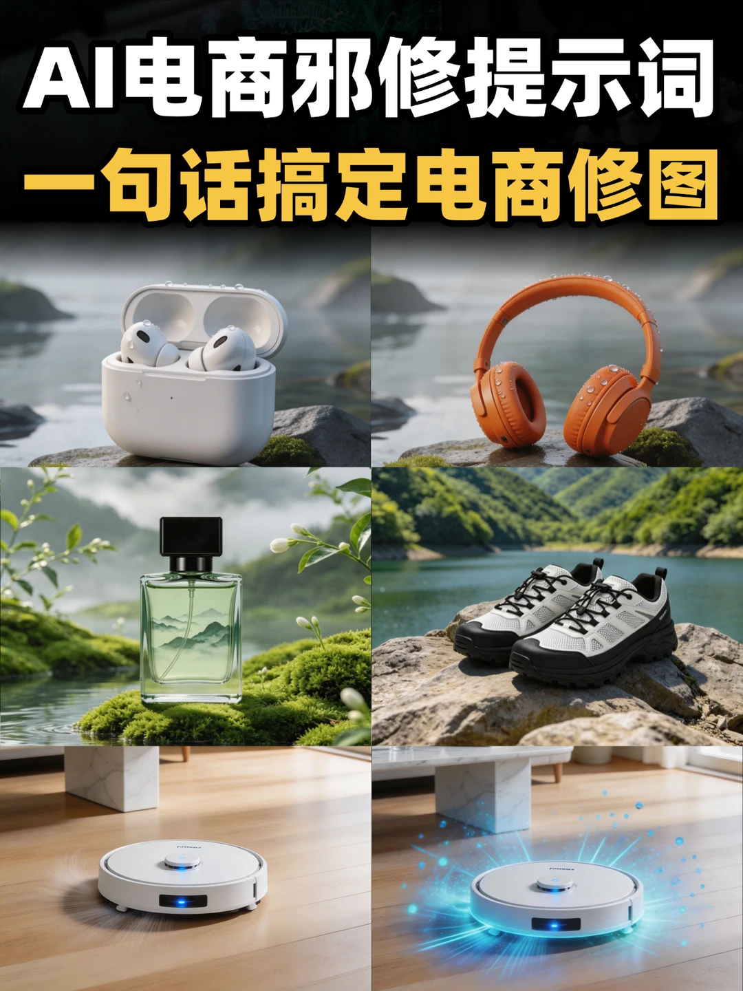 AI直出电商精修图，效果惊到我了！