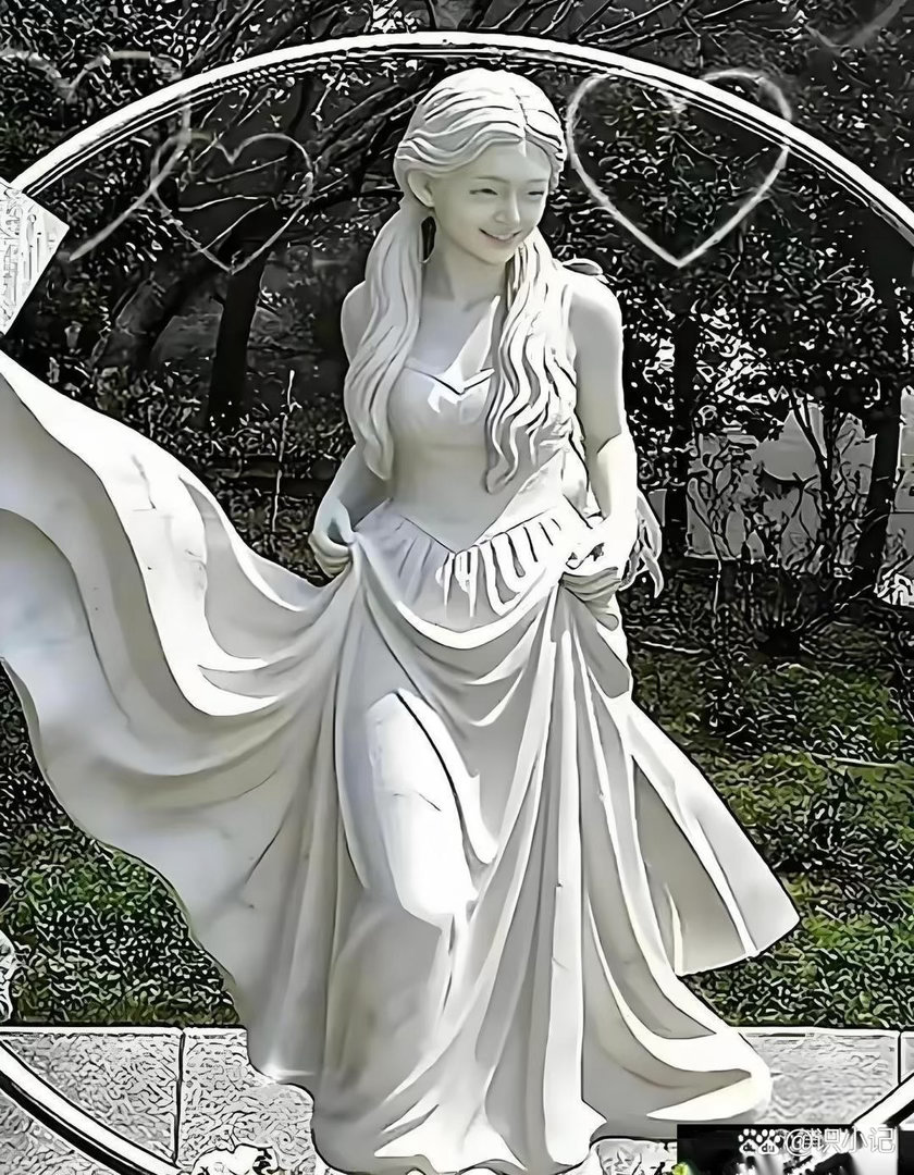网友们改的大S雕像太美了吧，这才是她最美的样子。你们觉得呢？ ​