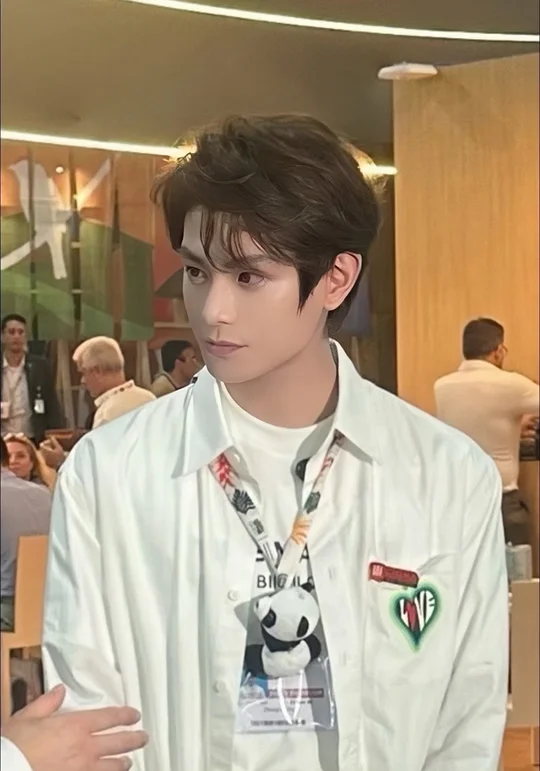 今天的丁禹兮完全是体制内男友的感觉！