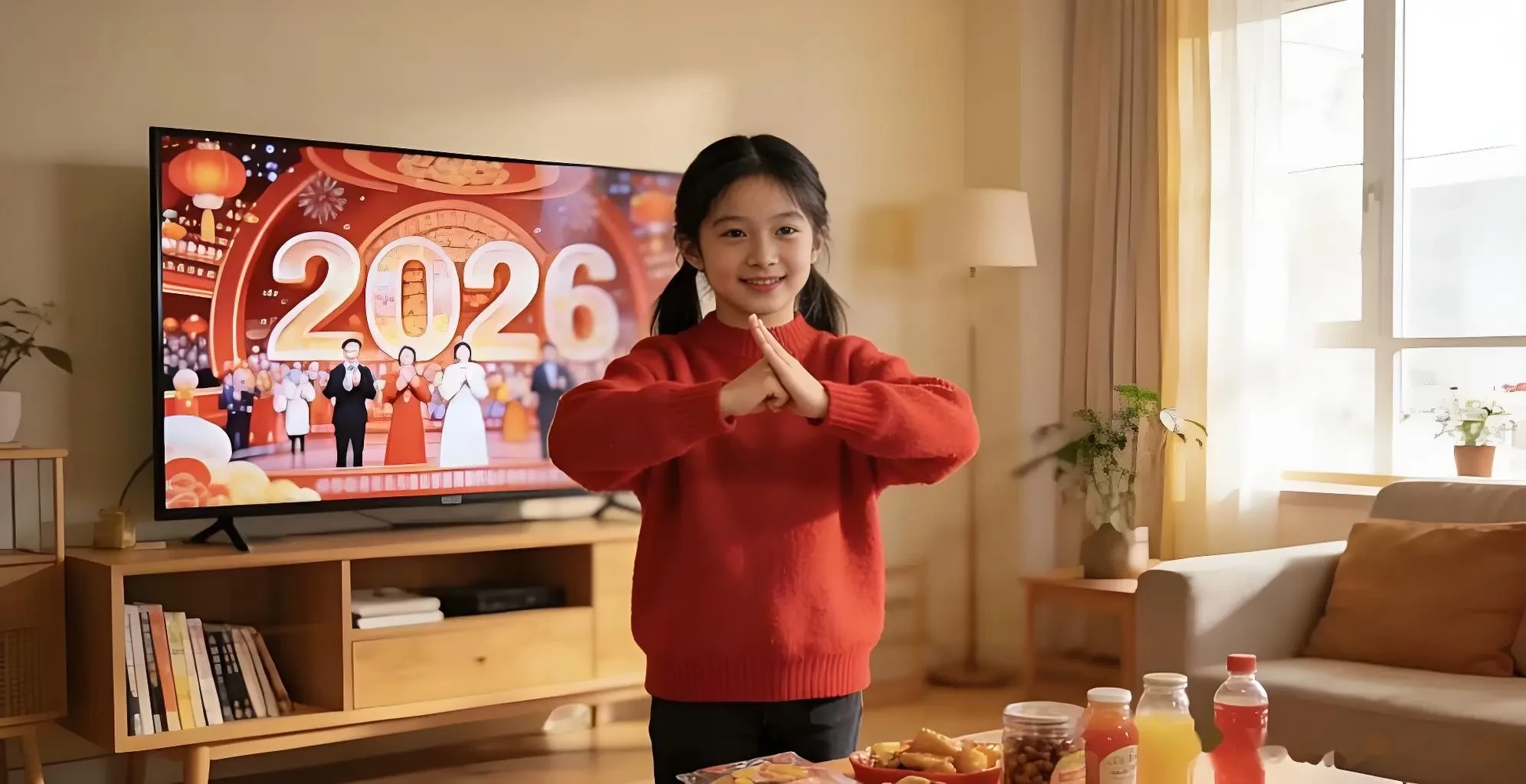 2026年央视春晚舞台上，问界M9携手《手到福来》创意节目惊艳亮相，一...