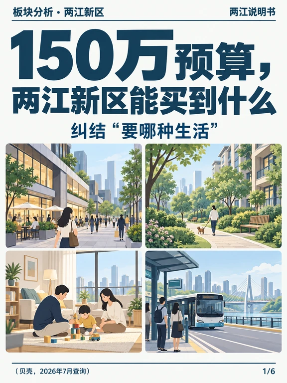 150万预算，两江新区能买到什么