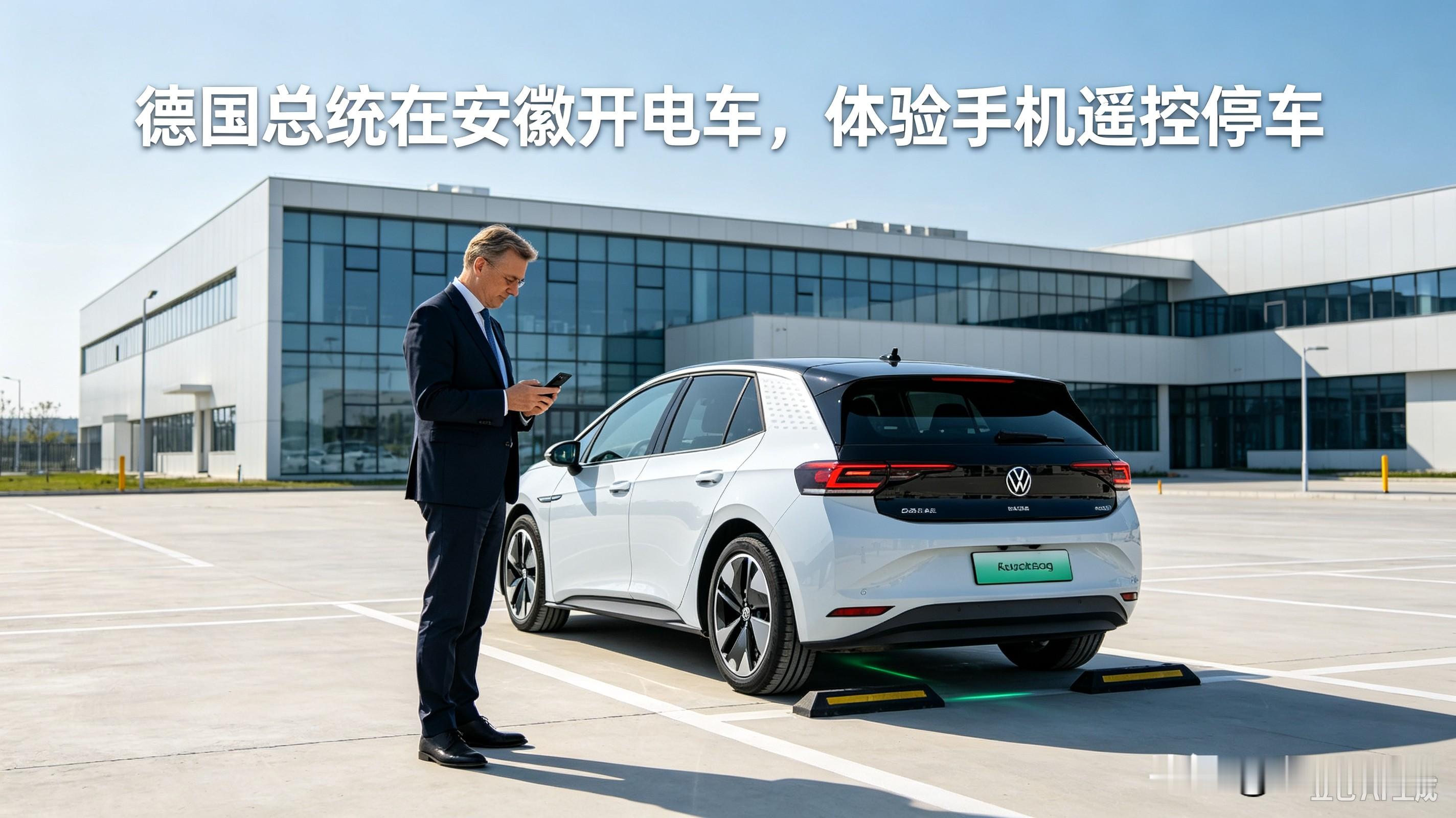 1. 这是施泰因迈尔近8年来再次访华；合肥这个研发中心是大众在华核心创新基地，很多智能电车技术由中德团队联合开发，成果还反哺德国本部研发。
​
2. 亮点：德国老牌汽车工业强国的元首，体验在中国本土研发的智能电动、遥控泊车技术，代表德国方面近距离感受中国新能源、智能驾驶产业发展水平。
​
3. 合肥