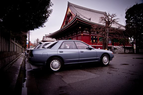 Skyline R32，东京浅草寺