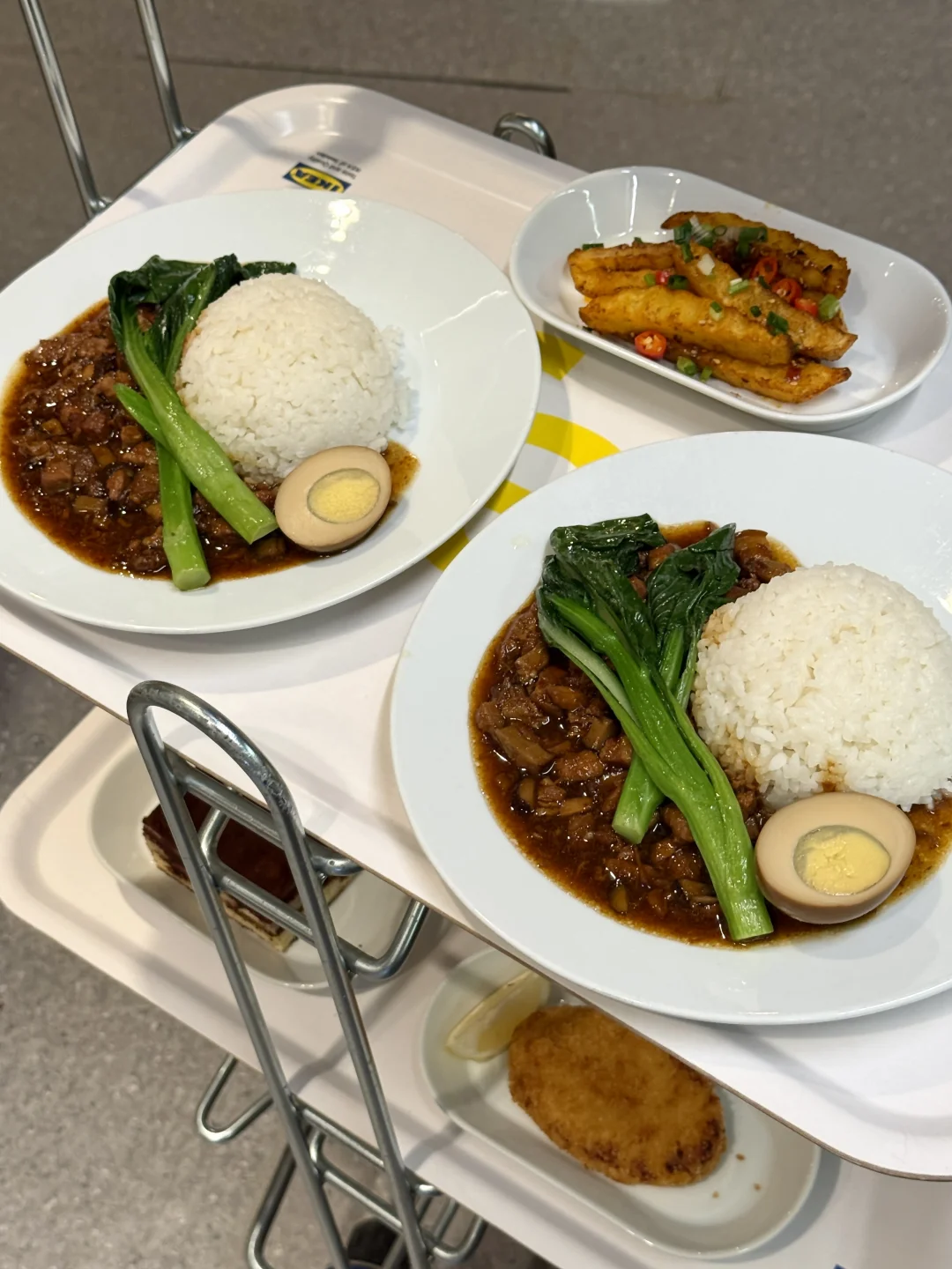 宜家饭灵根你崛起吧！卤肉饭给我吃美了吧！