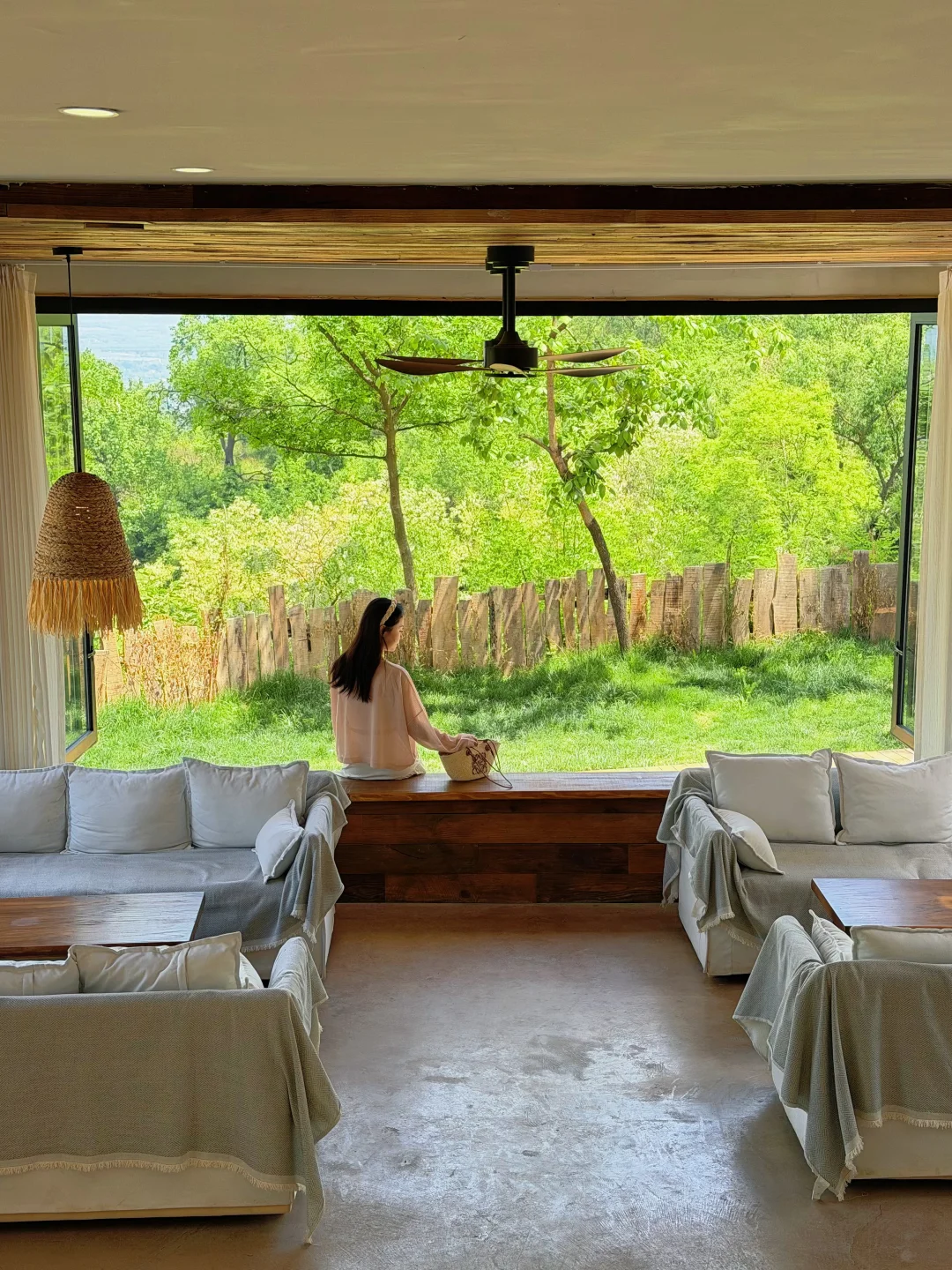 在西安～这里每一扇窗都开在春天里🍀太治愈