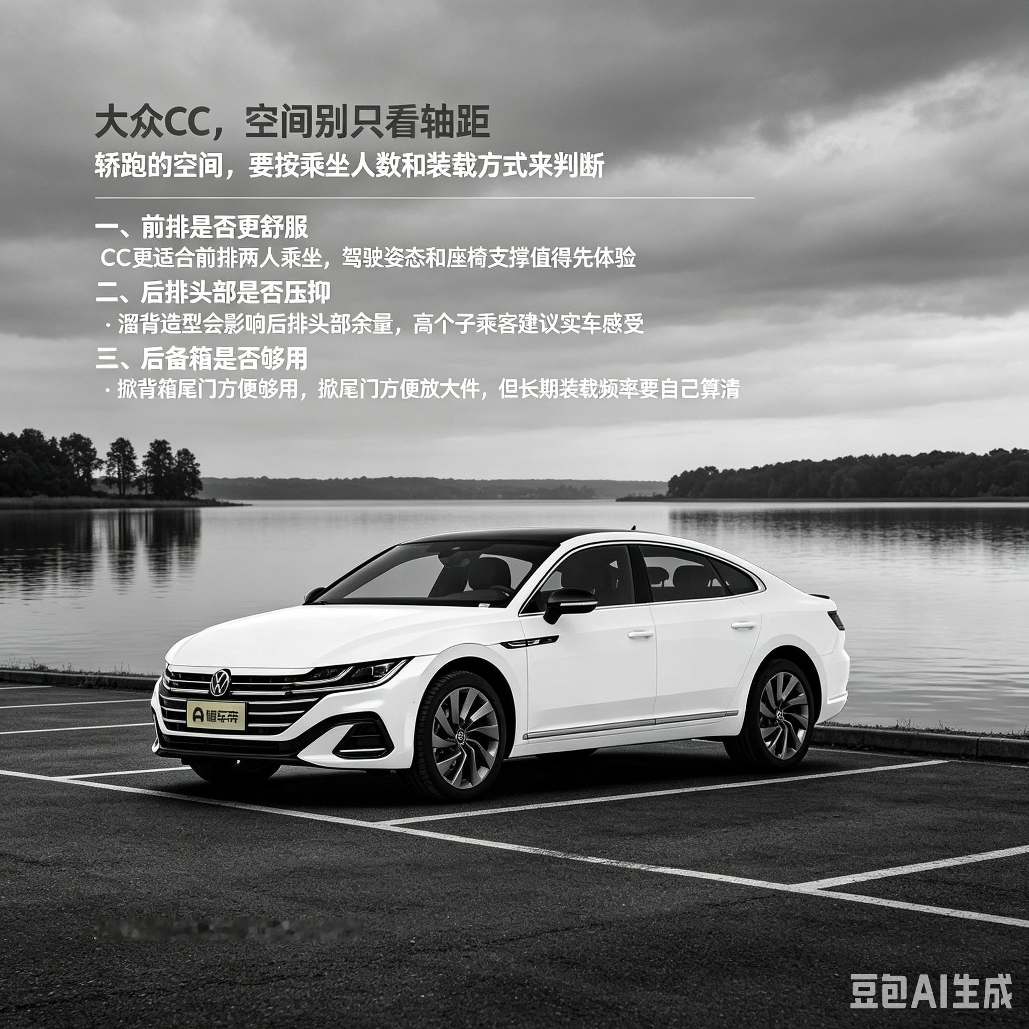 大众CC，空间别只看轴距