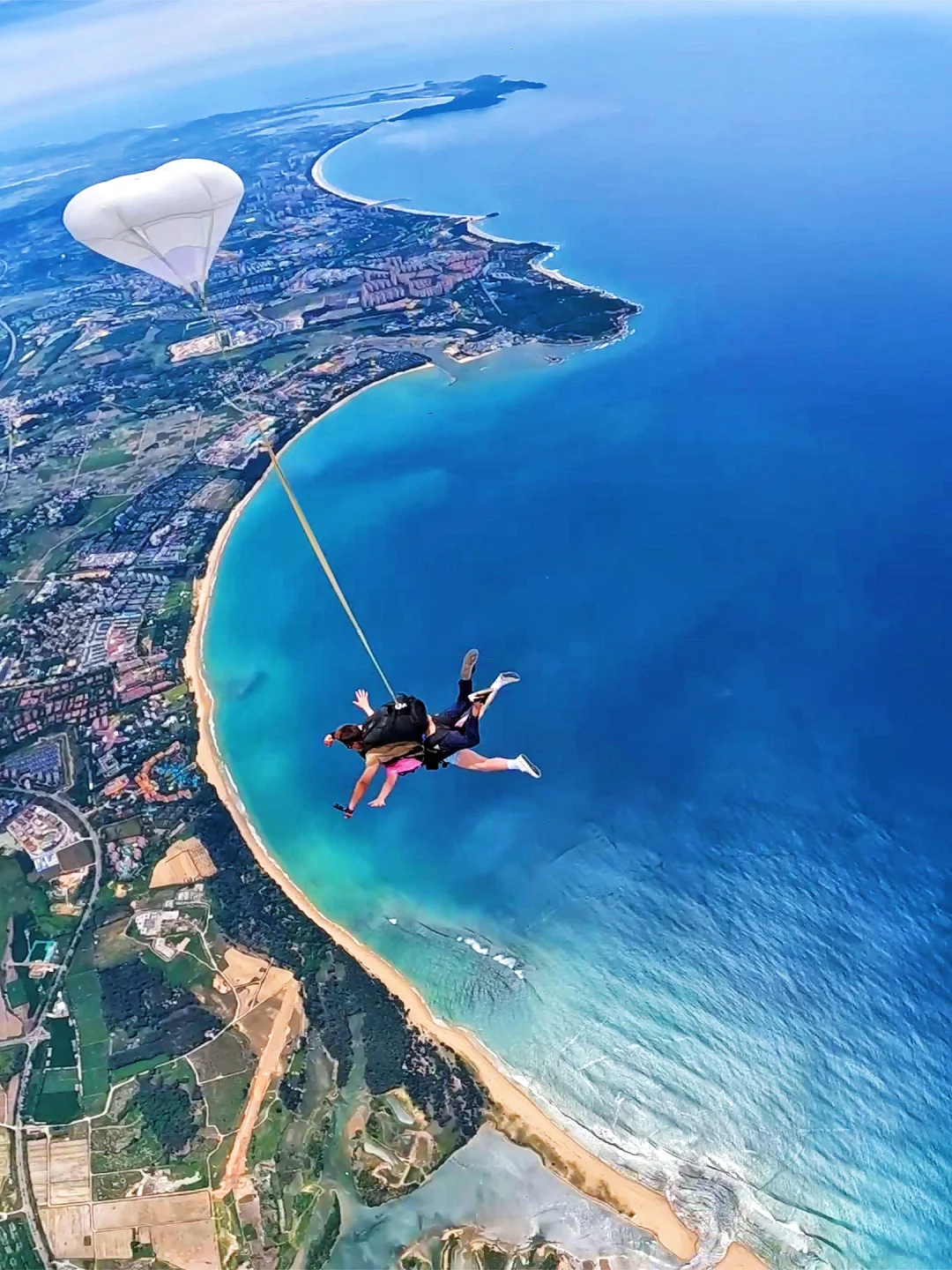 高空4000米跳下来，感觉世界都不一样了