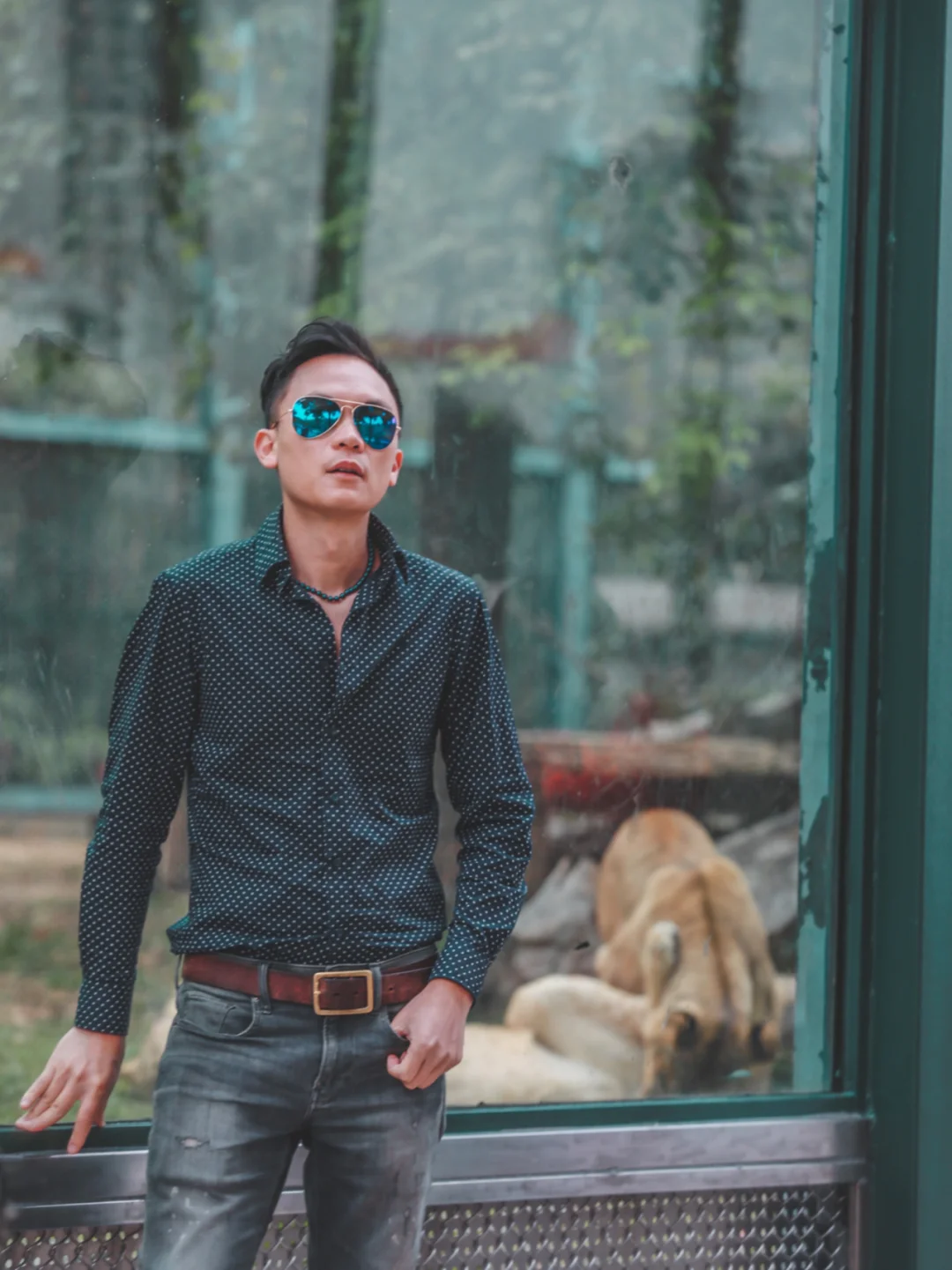 OOTD｜广州动物园太好拍片啦！喜欢野性的美