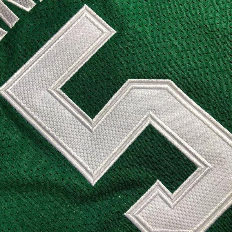 加内特凯尔特人5号07-08赛季复古绿色全刺绣球衣