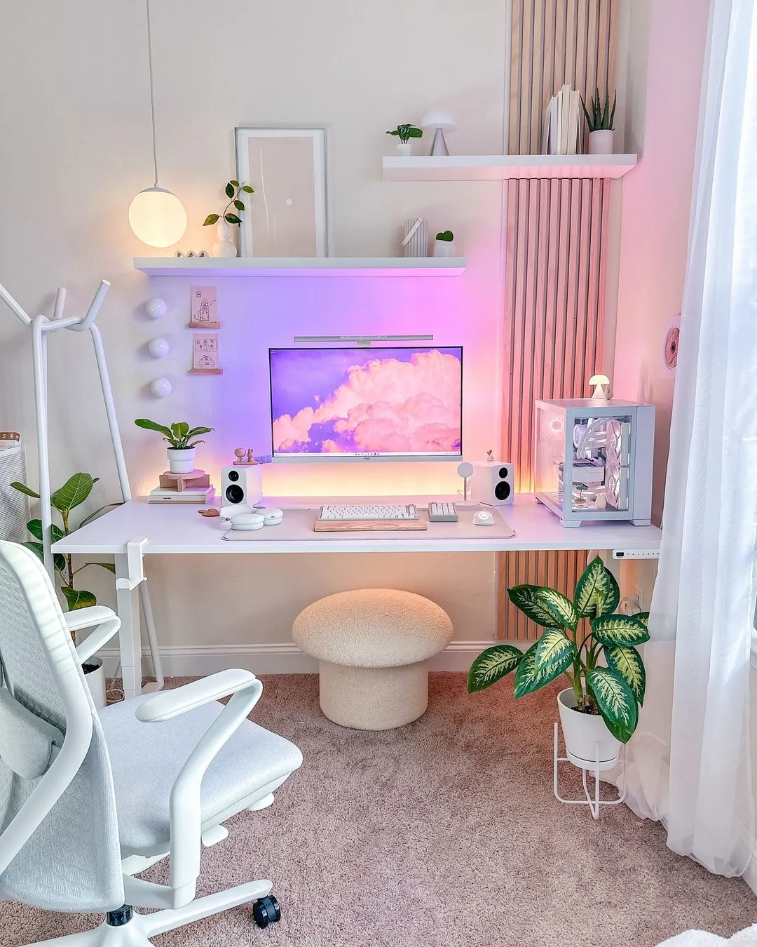 梦幻桌搭，治愈系打工人的每一天！🌟💼