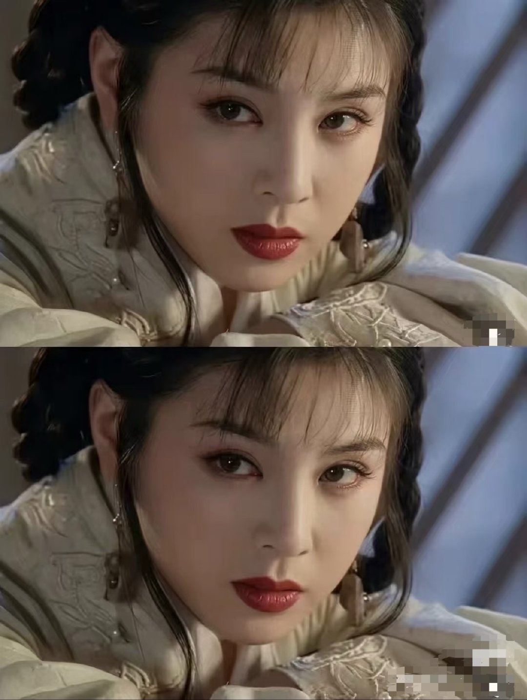 没有滤镜特效的年代古装美人是纯美[心] ​