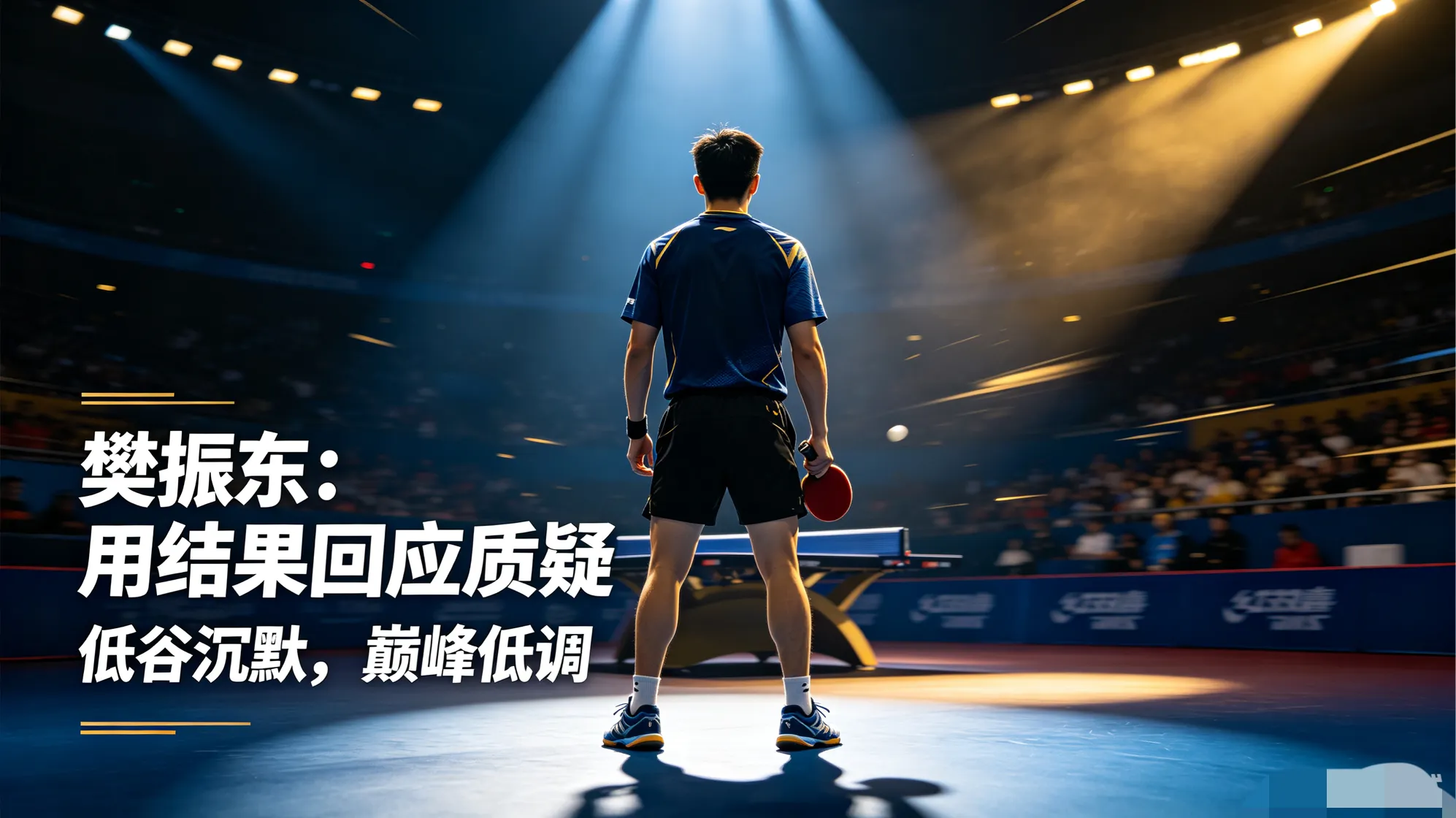 2026最让人佩服的人：樊振东，从不解释，只用结果回应所有质疑.