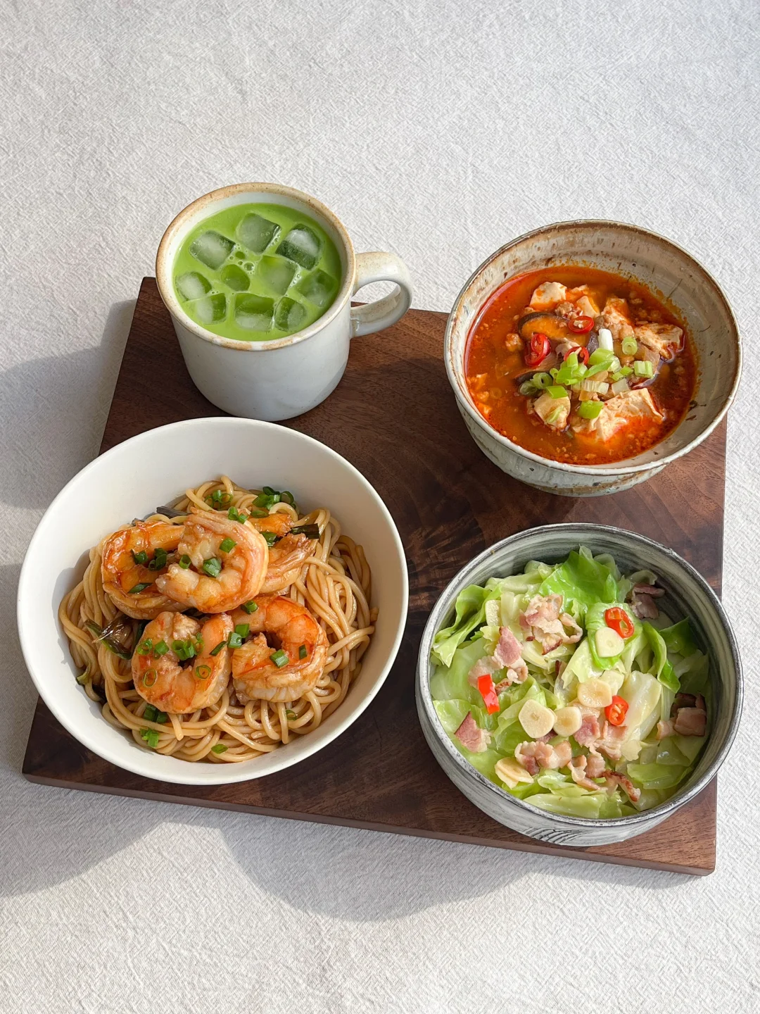 健康饮食｜平平无奇的虾油拌面一碗🍜