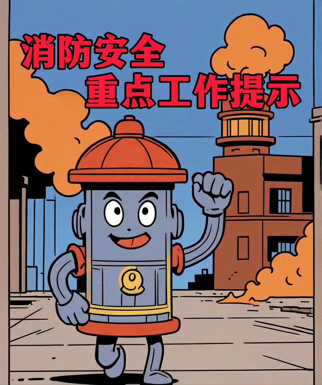 体制内：消防安全重点工作提示