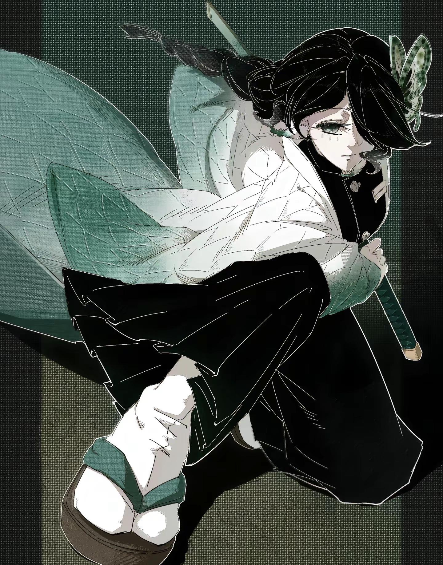 成柱之战。栖川幽莹 鬼灭oc oc 鬼灭仿画风 鬼灭之刃