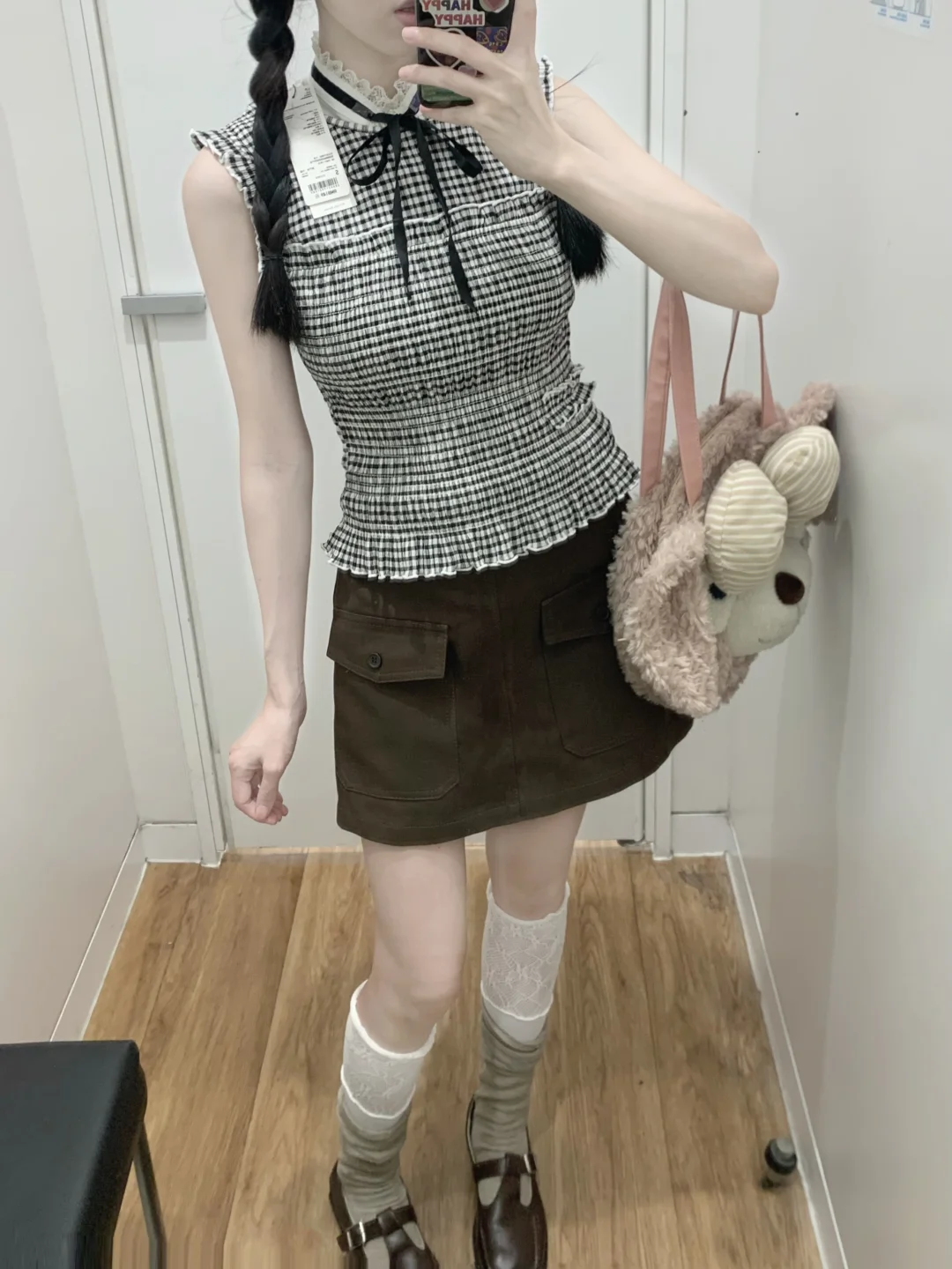 优衣库联名好miu好bm!!🐻2套好乖好韩好显身材~