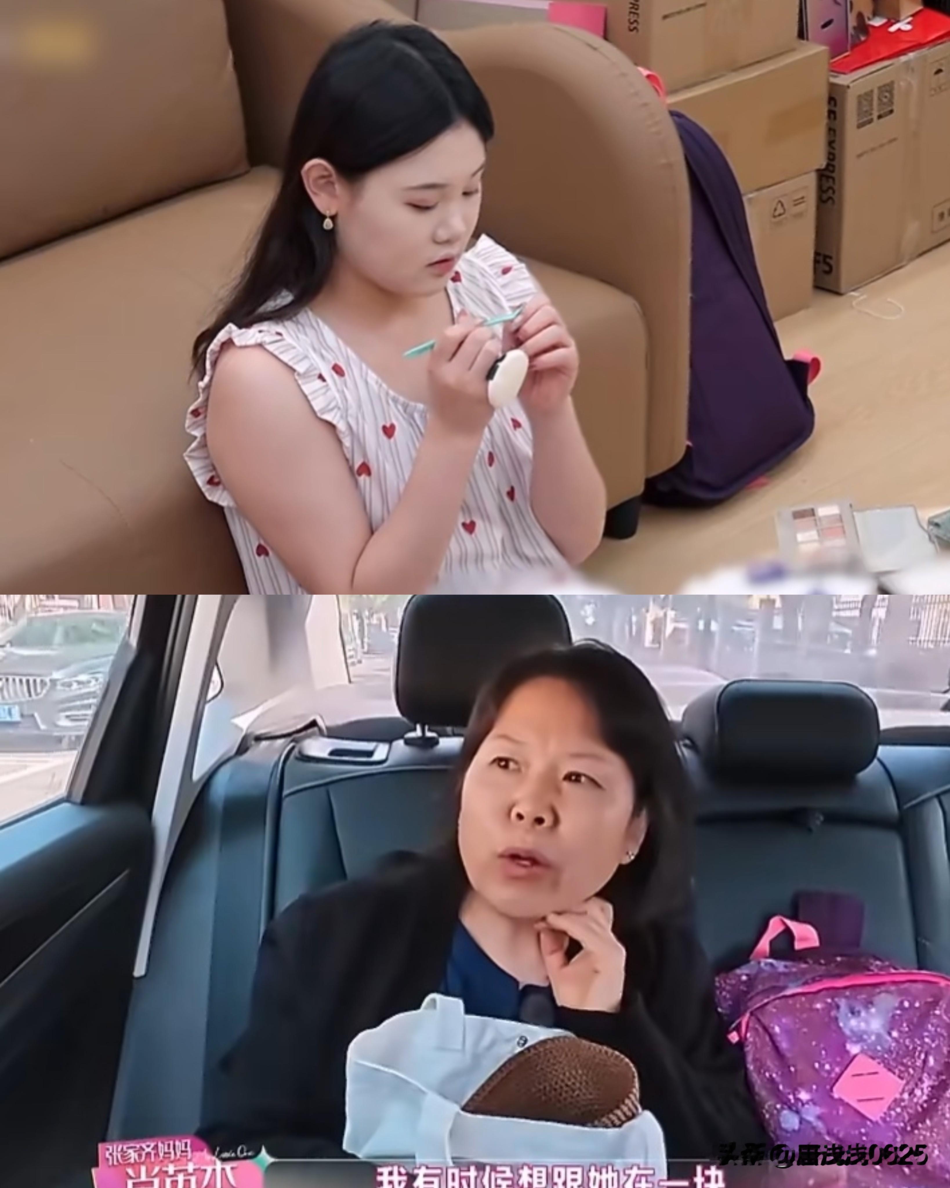 张家齐妈妈第一次去张家齐上海的小家，之前居然连地址都不知道。

妈妈说，张家齐不太希望自己过来，怕生活被打扰。

从小长期在运动队生活，张家齐早已习惯拥有属于自己的独立空间。

血缘是割不断的，可这么多年错过了太多日常相处。

妈妈想走进女儿现在的生活，女儿本能地想要守住自己的边界。

这种拉扯，看