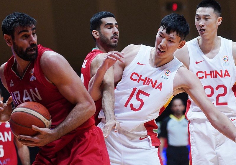 亚运会男篮半决赛中国男篮对日本男篮
