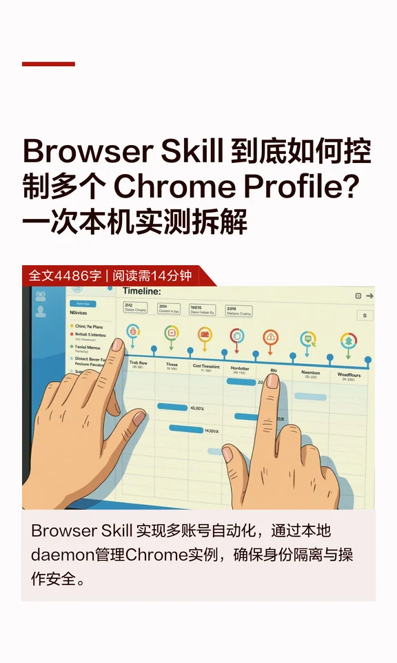 Browser Skill 到底如何控制多个 Chrome