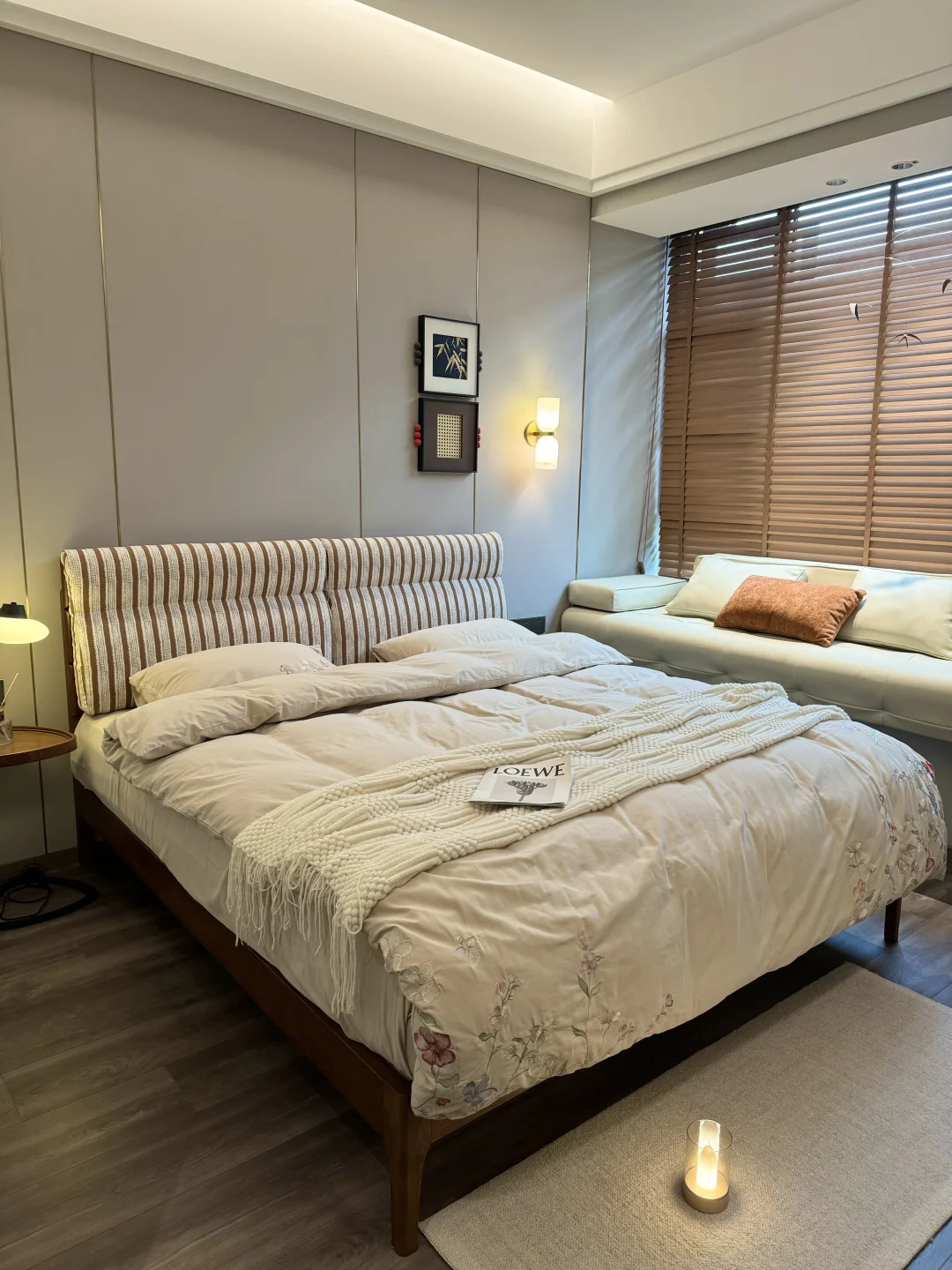 🍂冬天降温后的小卧室，好好布置后也很舒服