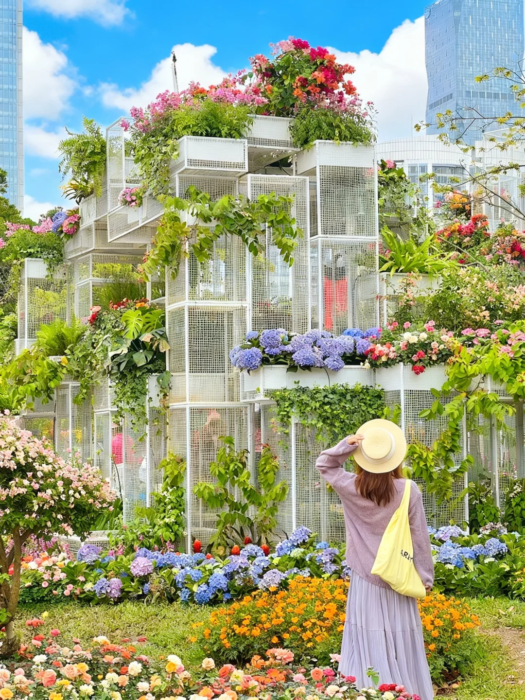 广州新的！！！误入油画里的莫奈花园🌸美哭了