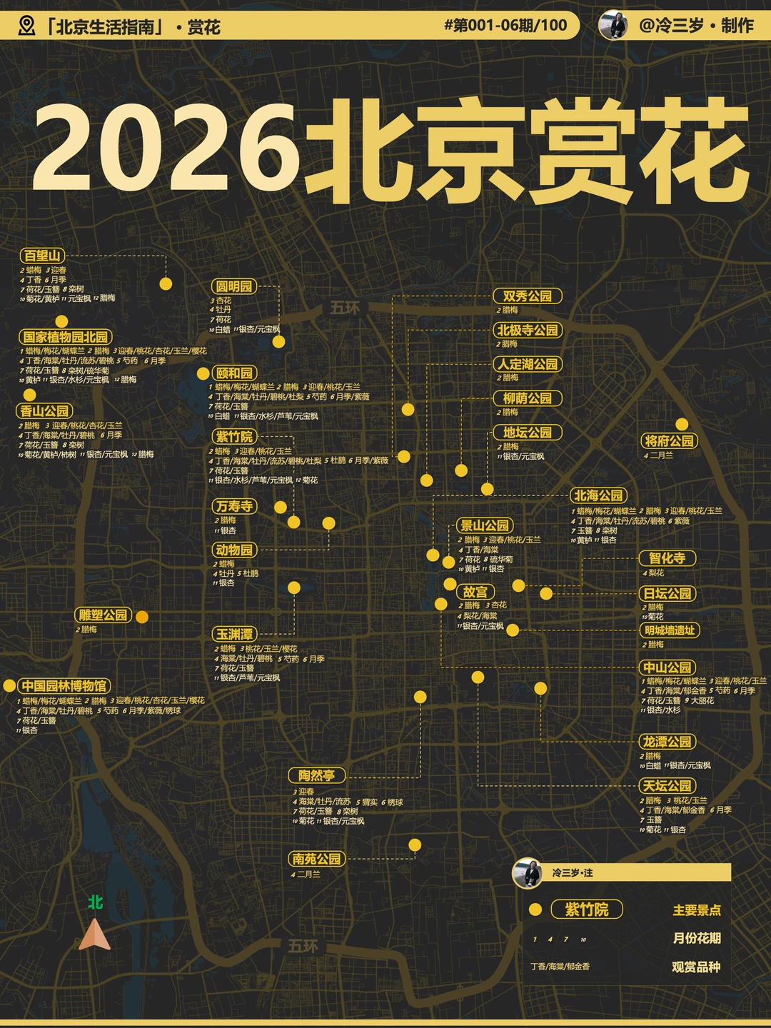 2026年北京赏花指引，14张图涵盖四季