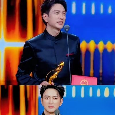 五次演毛泽东，这次终于把飞天奖视帝拿下了。
王仁君在《浴血荣光》里的戏，央视一套播的，最高收视干到3.185%。这是重大革命历史题材，不是流量剧，纯靠演技扛。
他领奖时说了句话：演员是连接历史与当下的桥梁。没煽情，没卖惨。
但真正有意思的是陈力导演第一次给他定妆，压根没聊怎么演，直接拉他去旧址