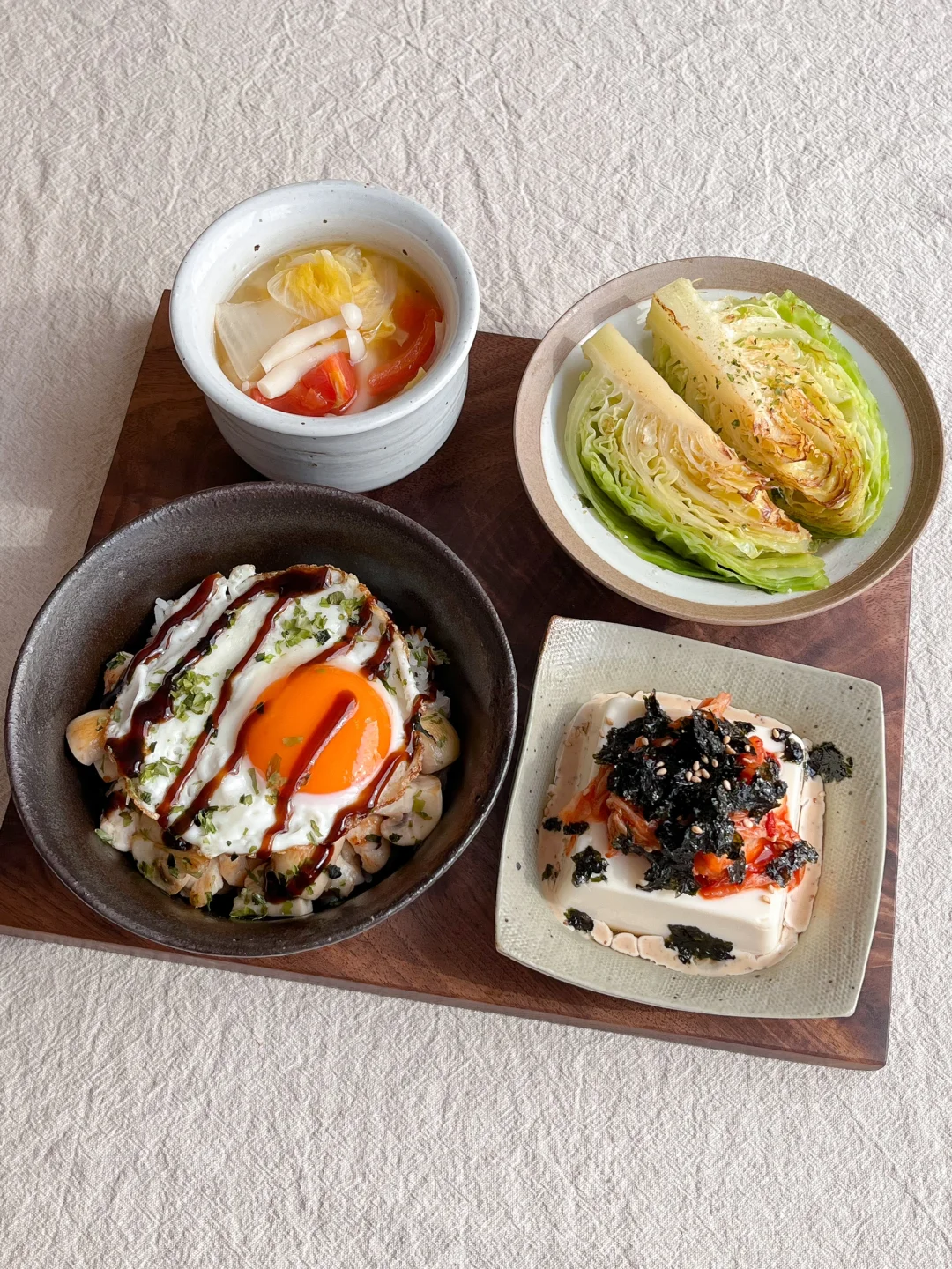 小厨房里的快乐 我的春日减脂午餐🌸