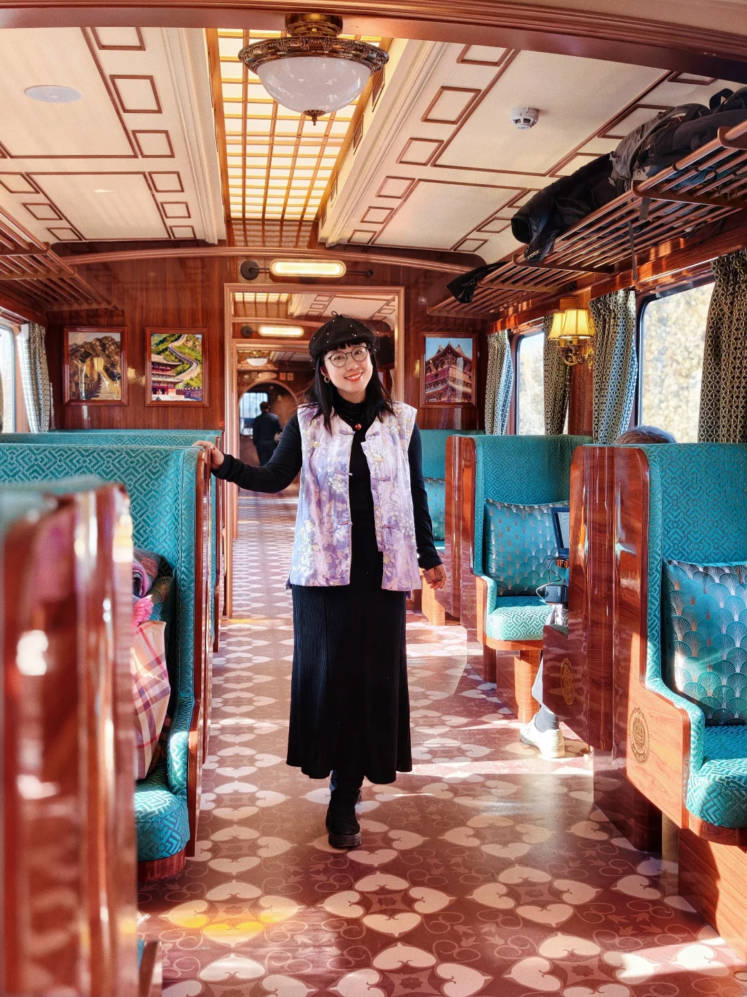 京津往返新玩法｜陪妈妈坐一次复古火车🚅