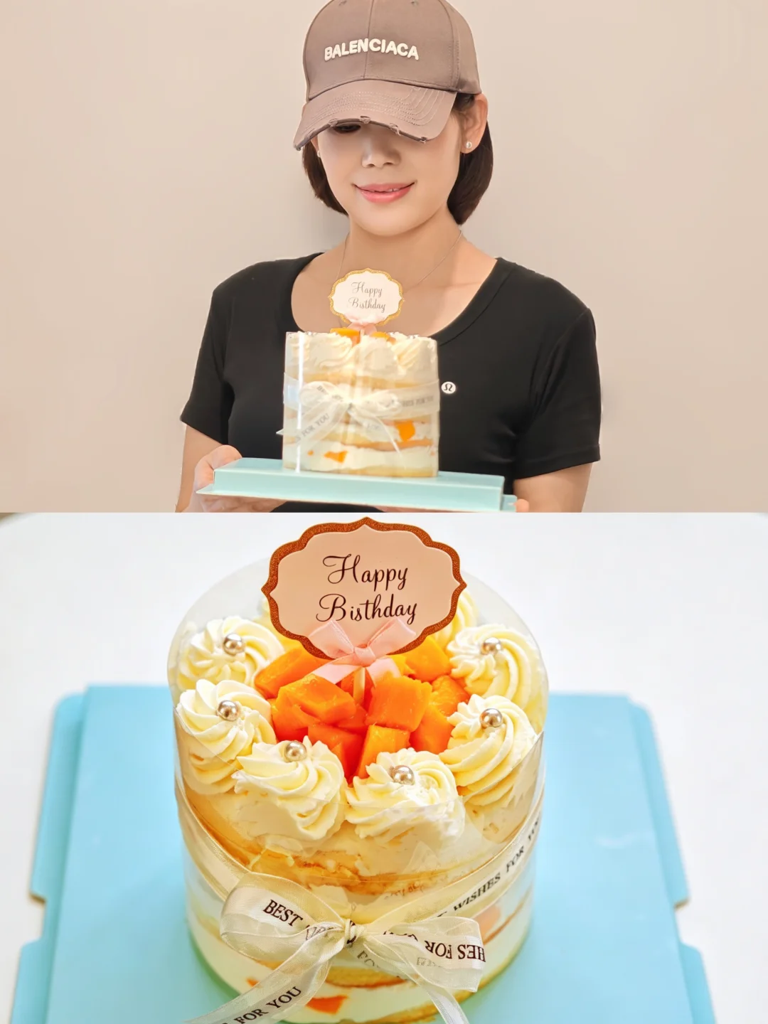 🎂生日分享｜零失败裸蛋糕特调奶油巨好吃