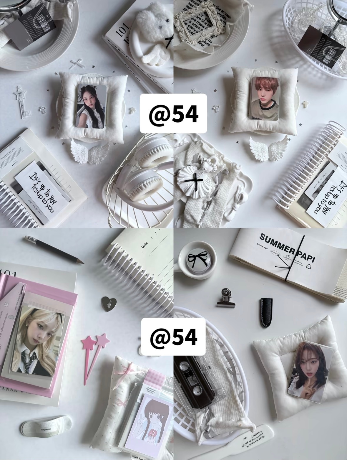 营业图  出营业图 3r/1 有蓝白 粉白 白色 aespa：柳智敏 ...