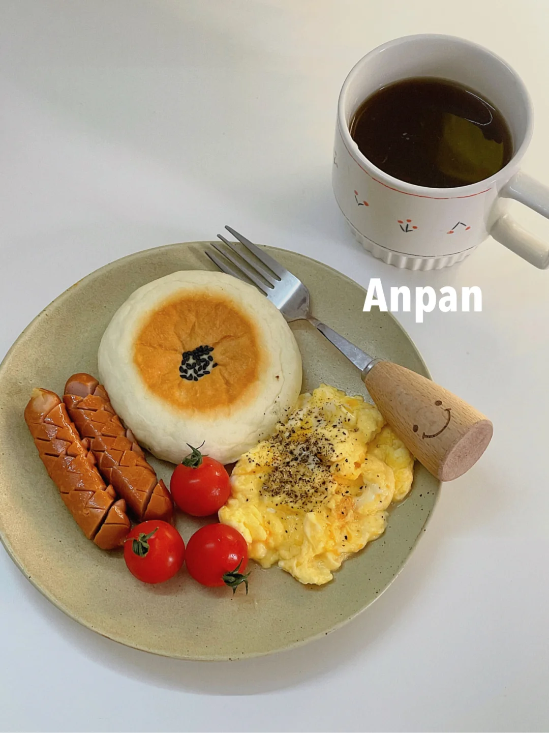 低糖红豆包｜元气早餐🍳