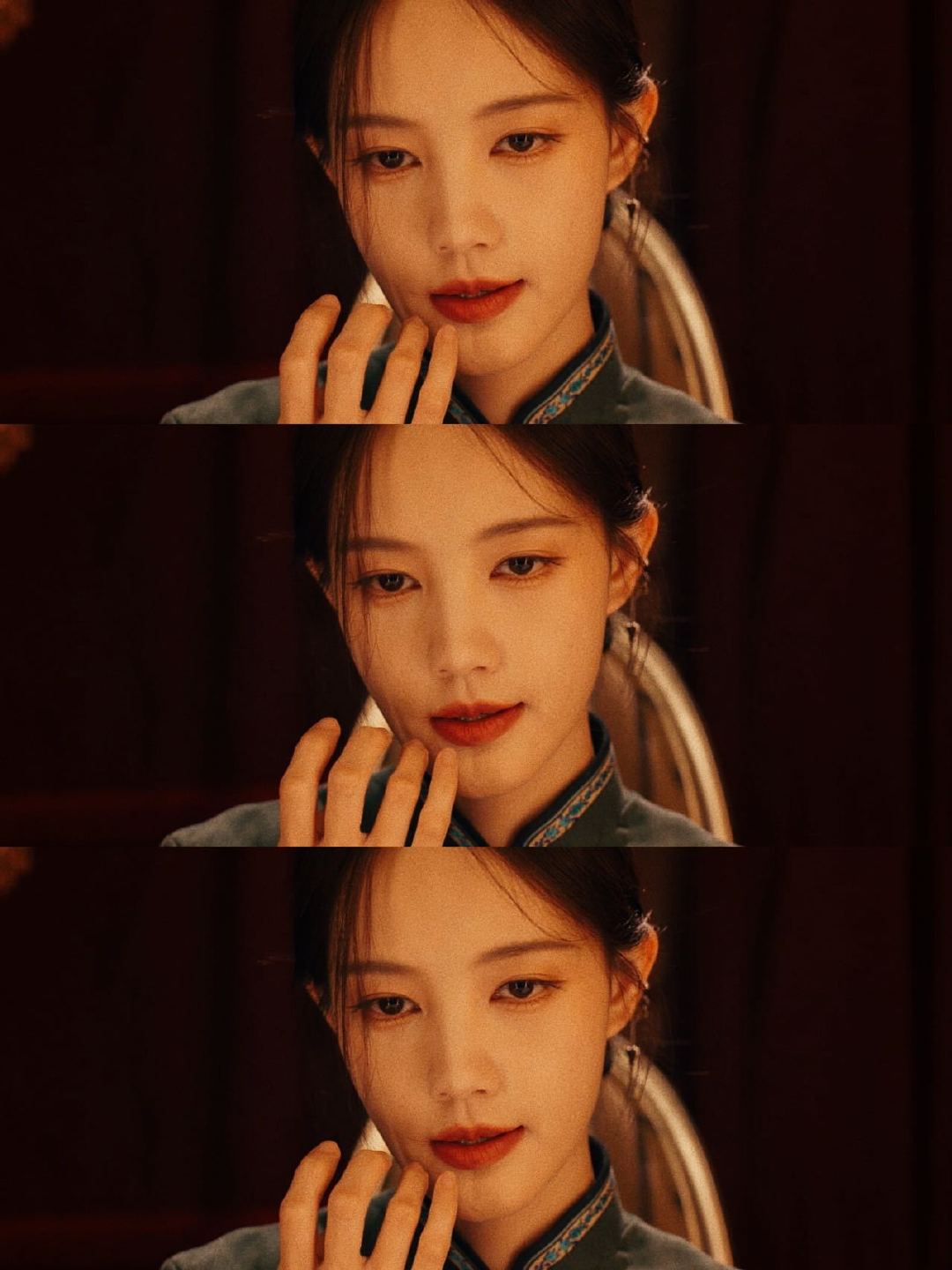 #李现李一桐我不是大师脸颊吻#
《我不是大师》甜度暗藏！李现李一桐脸颊吻！！！，两人眼神交缠，暧昧氛围感瞬间拉满，江湖博弈里偷偷滋生的心动，太好嗑了✨#我不是大师定档0924# ​