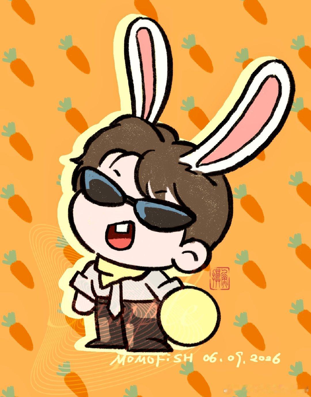 #地球超新鲜[超话]##刘宇宁地球超新鲜# 
🐰很坏，准备更坏！
#超话创作巡展计划# 
🈲二改商用🈲抹水印🈲喂ai，转载请注明作者
#刘宇宁前途无量二百块# ​