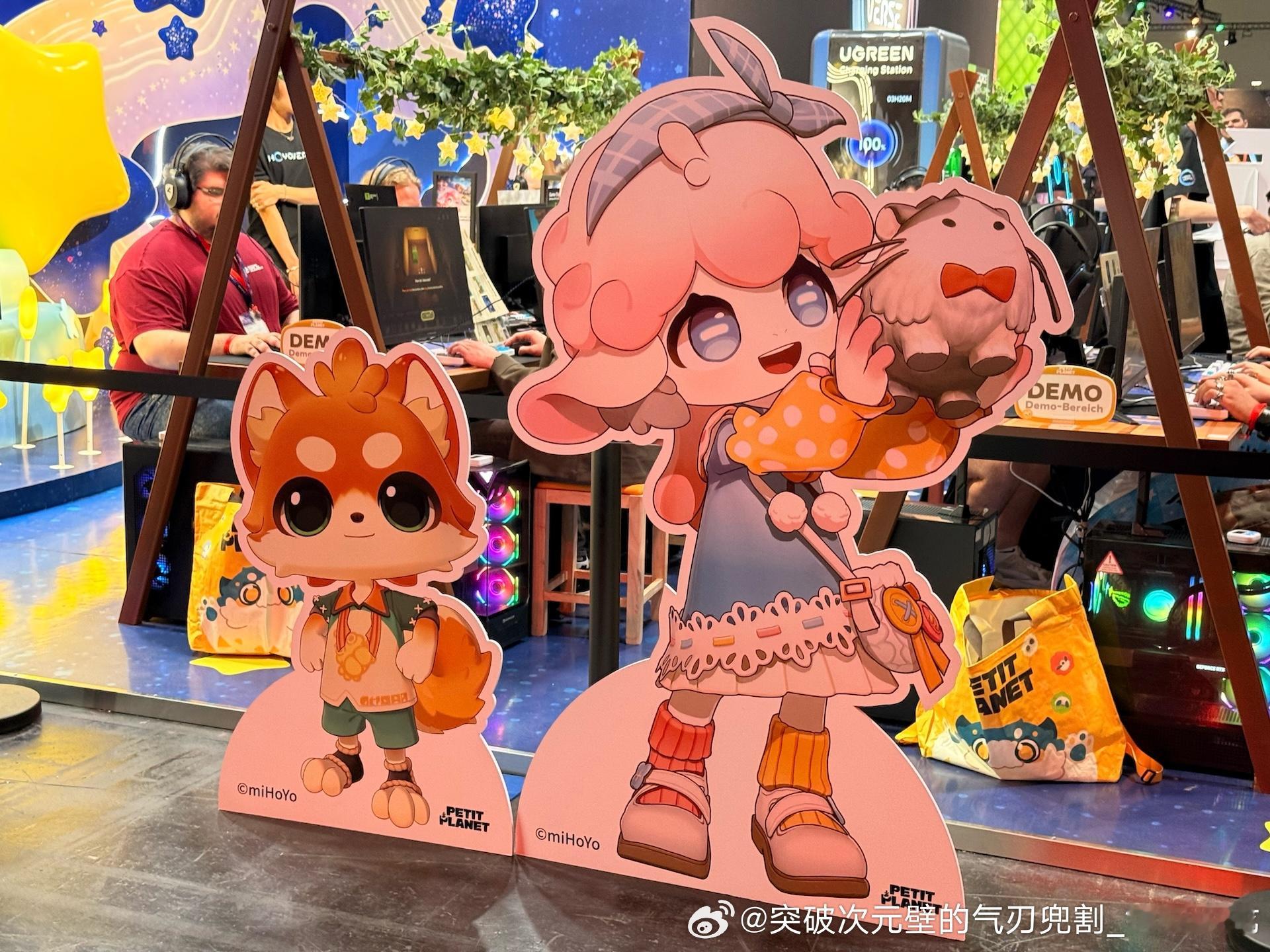 星布谷地[超话]星布谷地星布谷地创想星计划科隆游戏展2026 这次的亮点展台，就是计划于2026年冬季发行的《星布谷地》啦~！现场设置了可试玩最新版本的体验台，吸引了众多玩家，现场热闹非凡。 ​​​