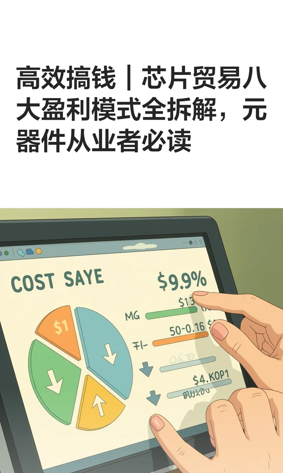 高效搞钱｜芯片贸易八大盈利模式全拆解，元