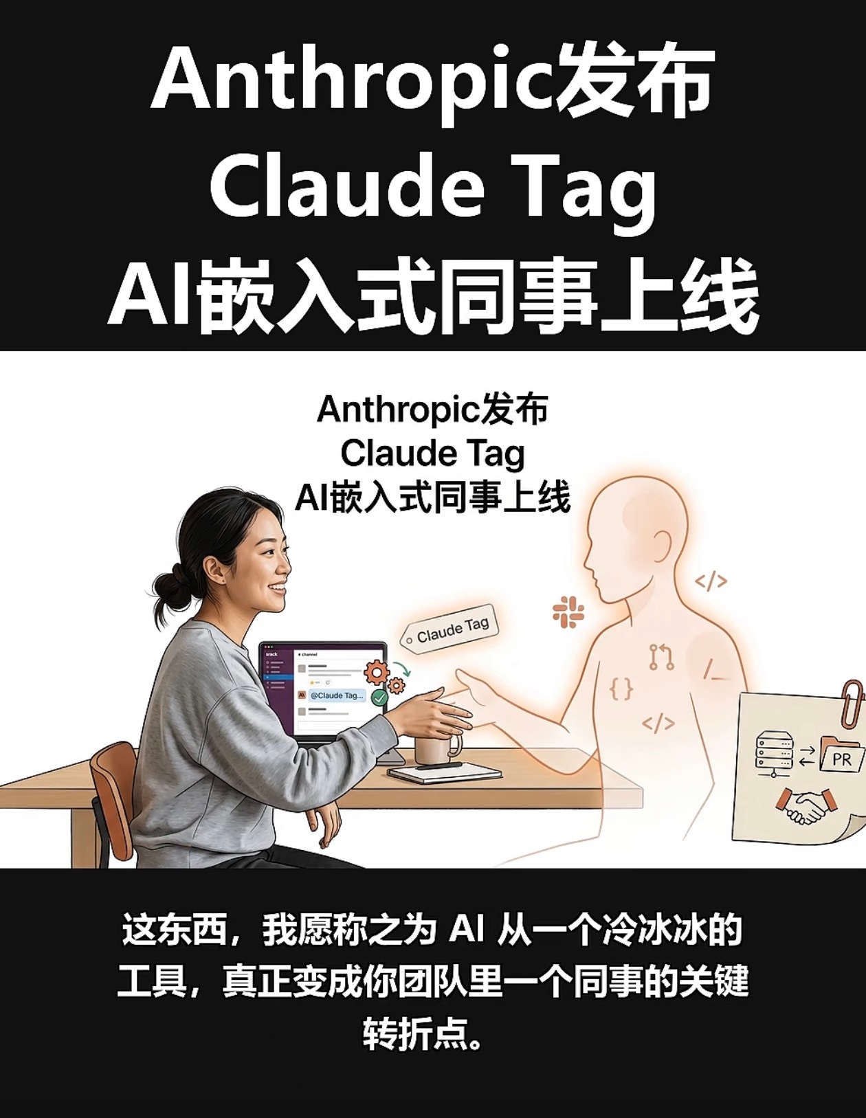 Anthropic 前两天发布了 Claude Tag，核心就是 Cl...
