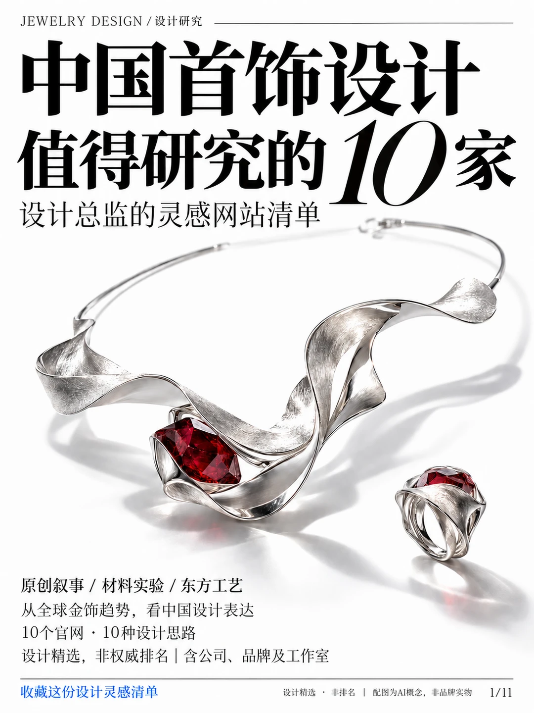 中国首饰设计｜值得收藏的10家设计总监清单