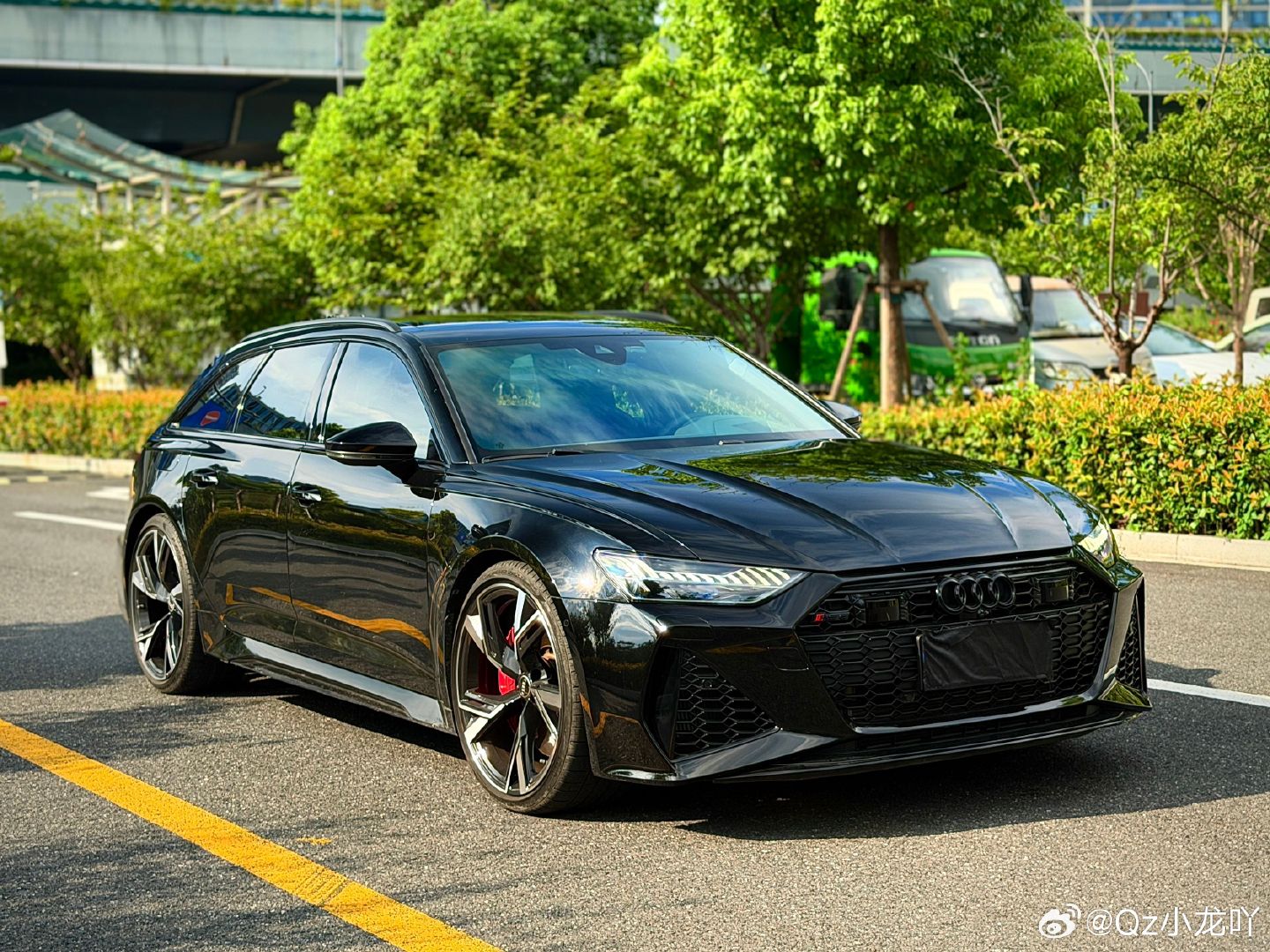 奥迪 RS6 22款 4.0T Avant 行驶四万八公里 国六#奥迪[超话]# ​
