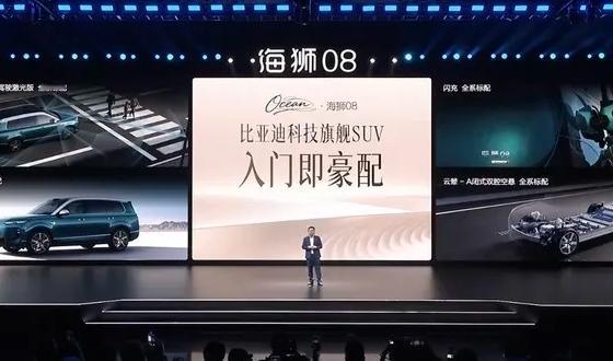不要听别人瞎忽悠，六座SUV
这样买：
60万——问界
M9 50万——理想
L9 40万——腾势N9
15万——海狮08

上午的展馆是喇叭的战场。“智驾平权”“价格震撼”“家庭旗舰”混成一片，我站在16号馆中央，分不清
谁是谁。下午三点，人潮退去，真
正的声景才浮